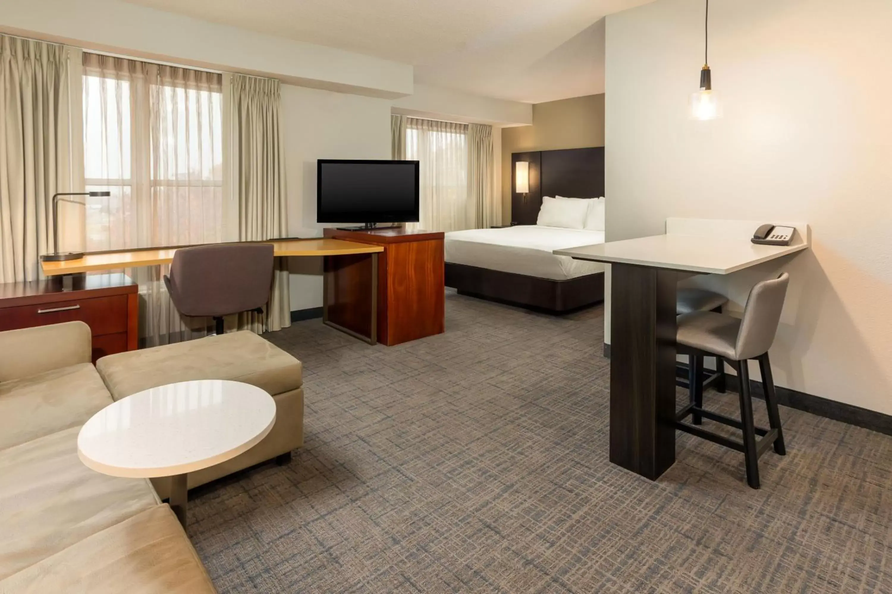 Photo of the whole room, TV/Entertainment Center in Residence Inn by Marriott North Little Rock