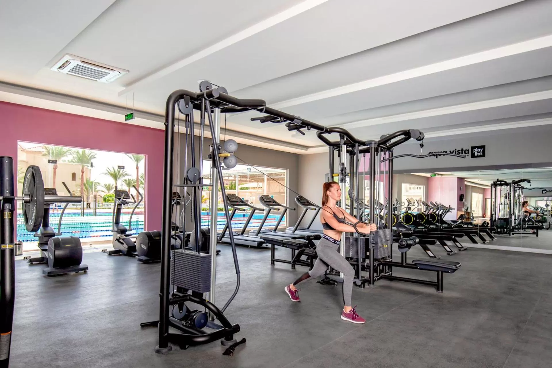 Fitness centre/facilities in Pickalbatros Aqua Park Resort - Hurghada