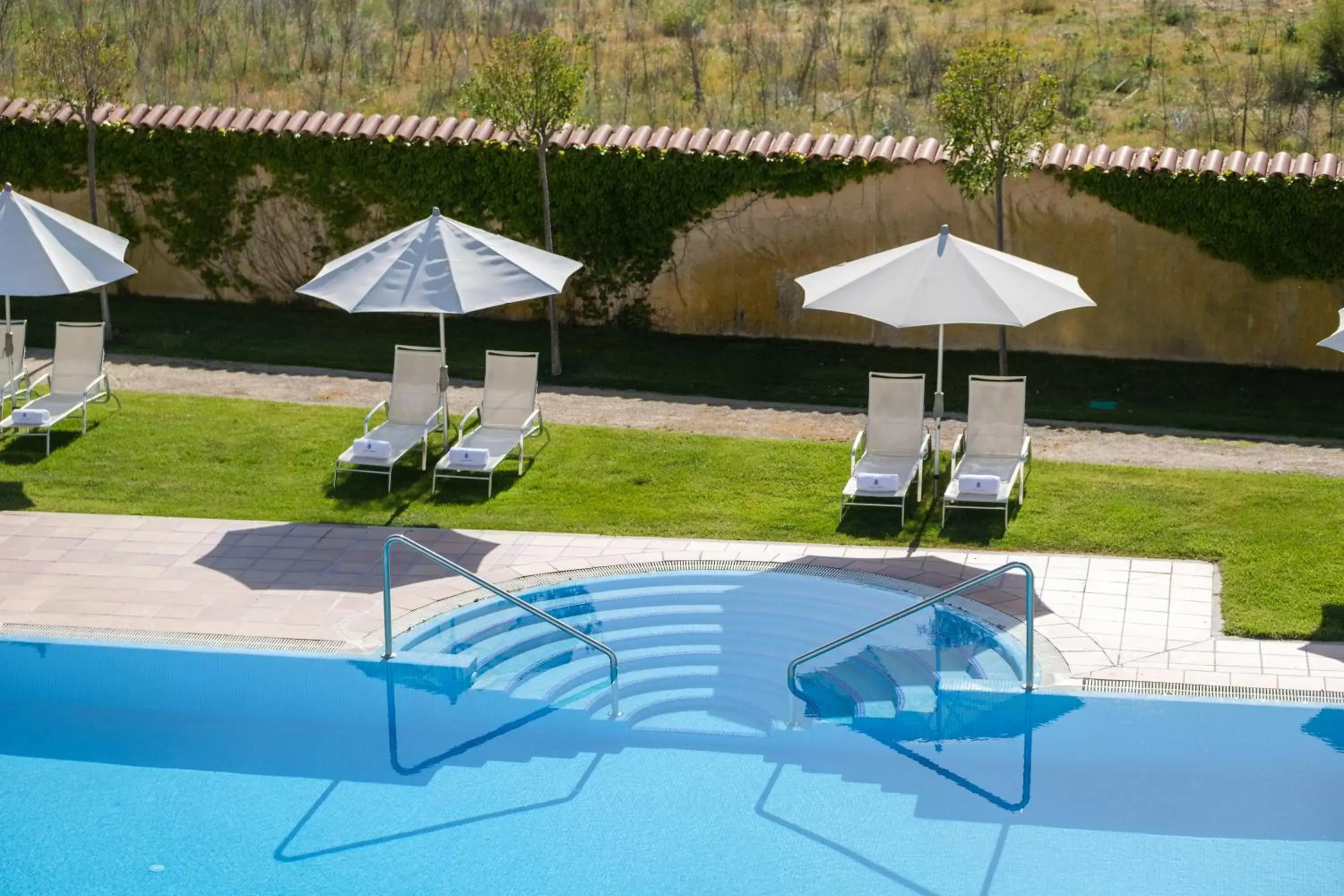 Garden, Pool View in Castilla Termal Olmedo