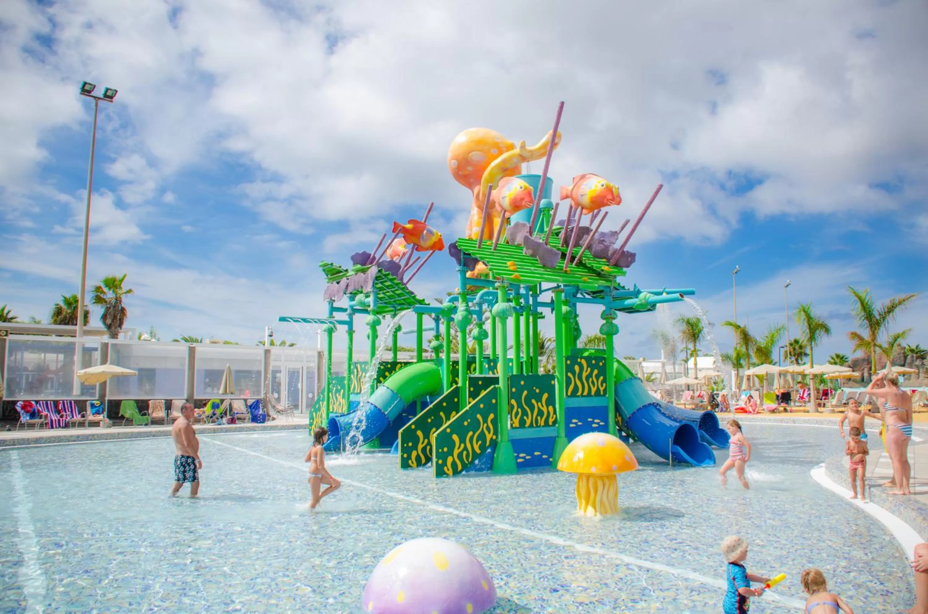 Children play ground in Relaxia Lanzasur Club - Aqualava Water Park