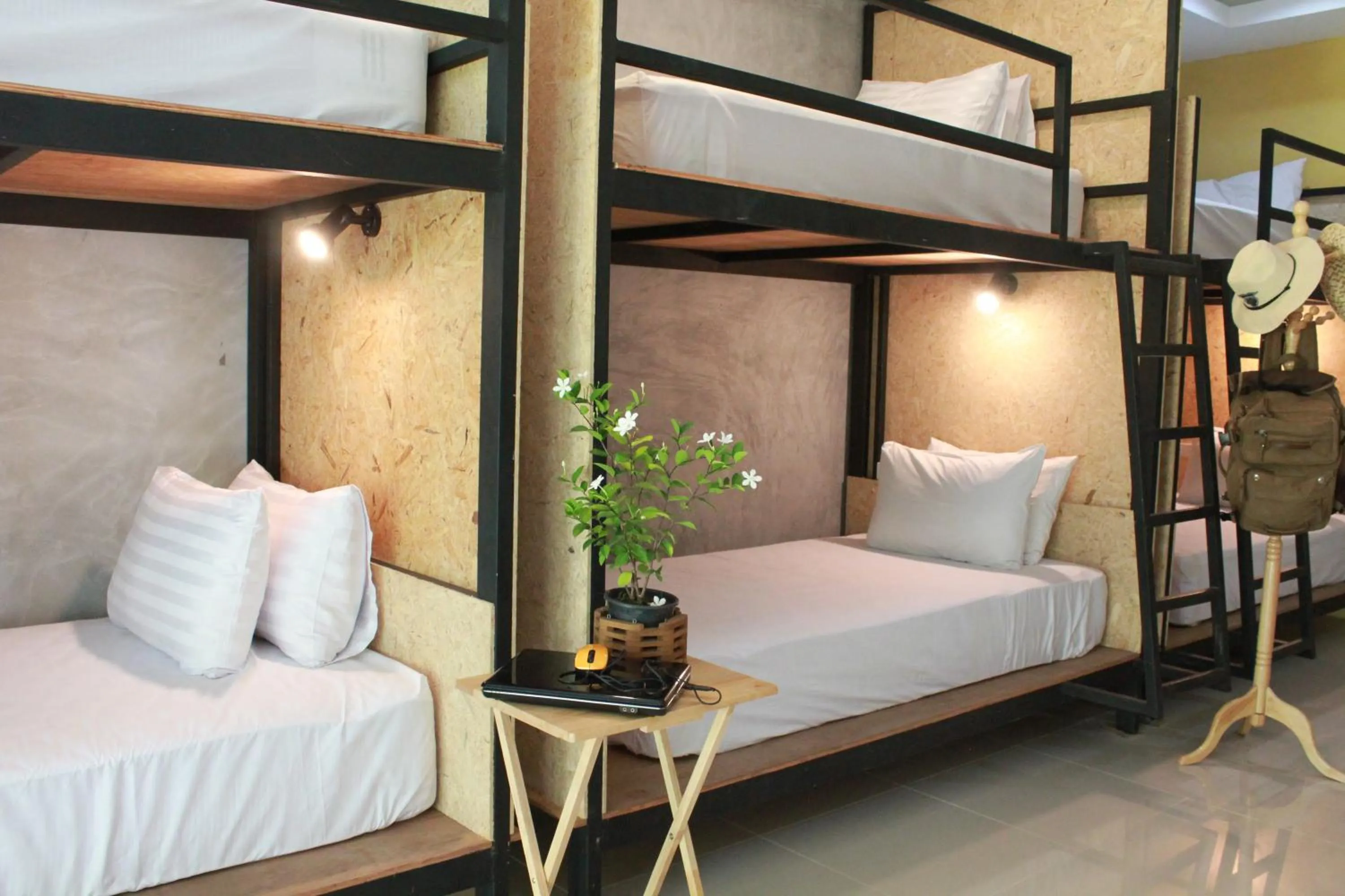 Decorative detail, Bed in Eat n Sleep