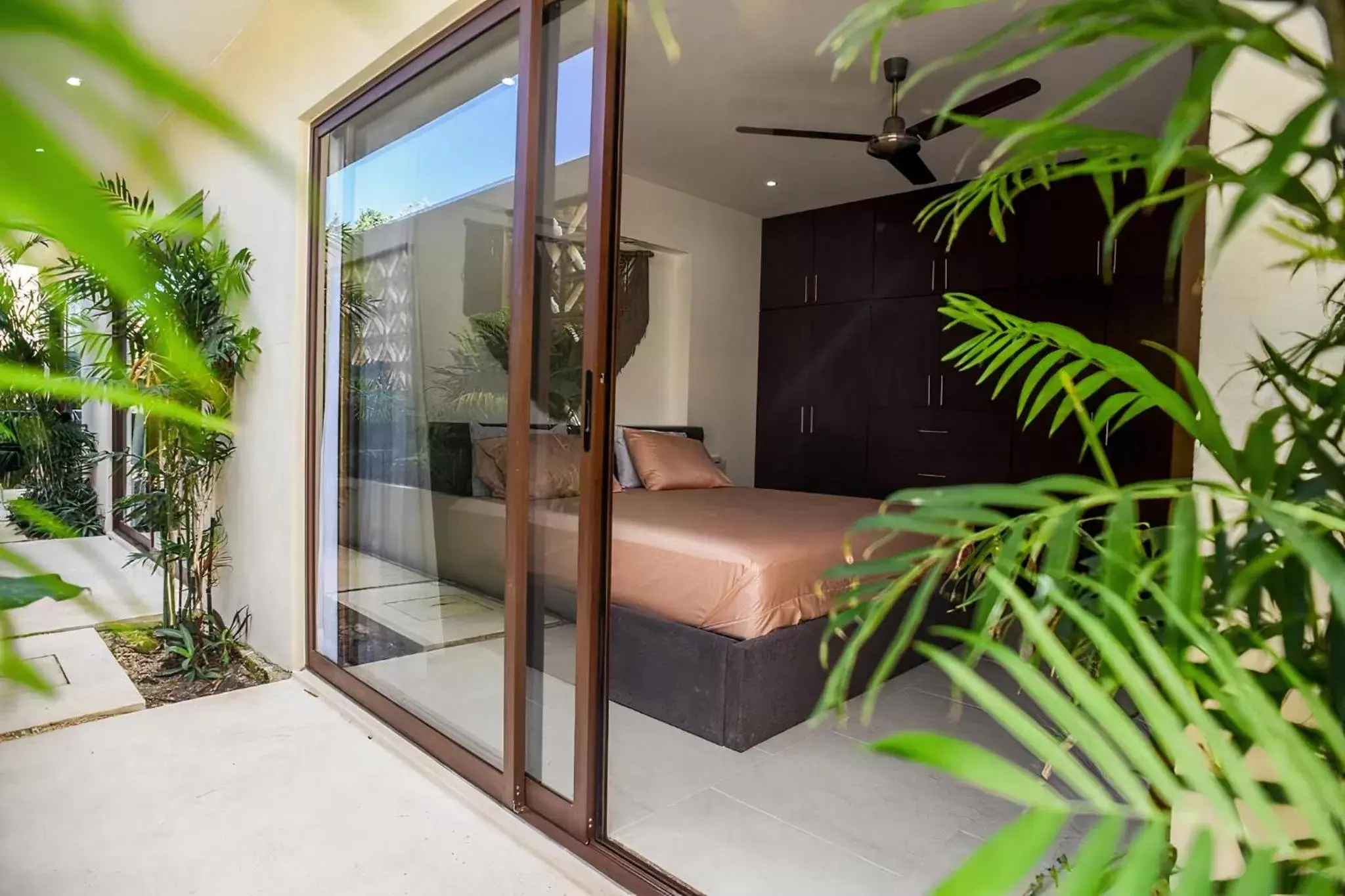 Patio in Apartment and Penthouse Blue Luxury Kukulkan Tulum