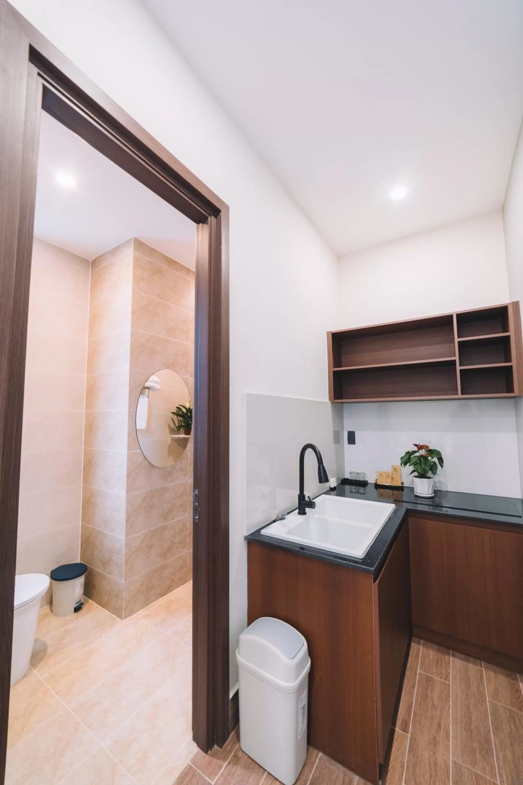 Shower in GREENECO DA LAT HOTEL - Khách sạn Green Eco Đà Lạt