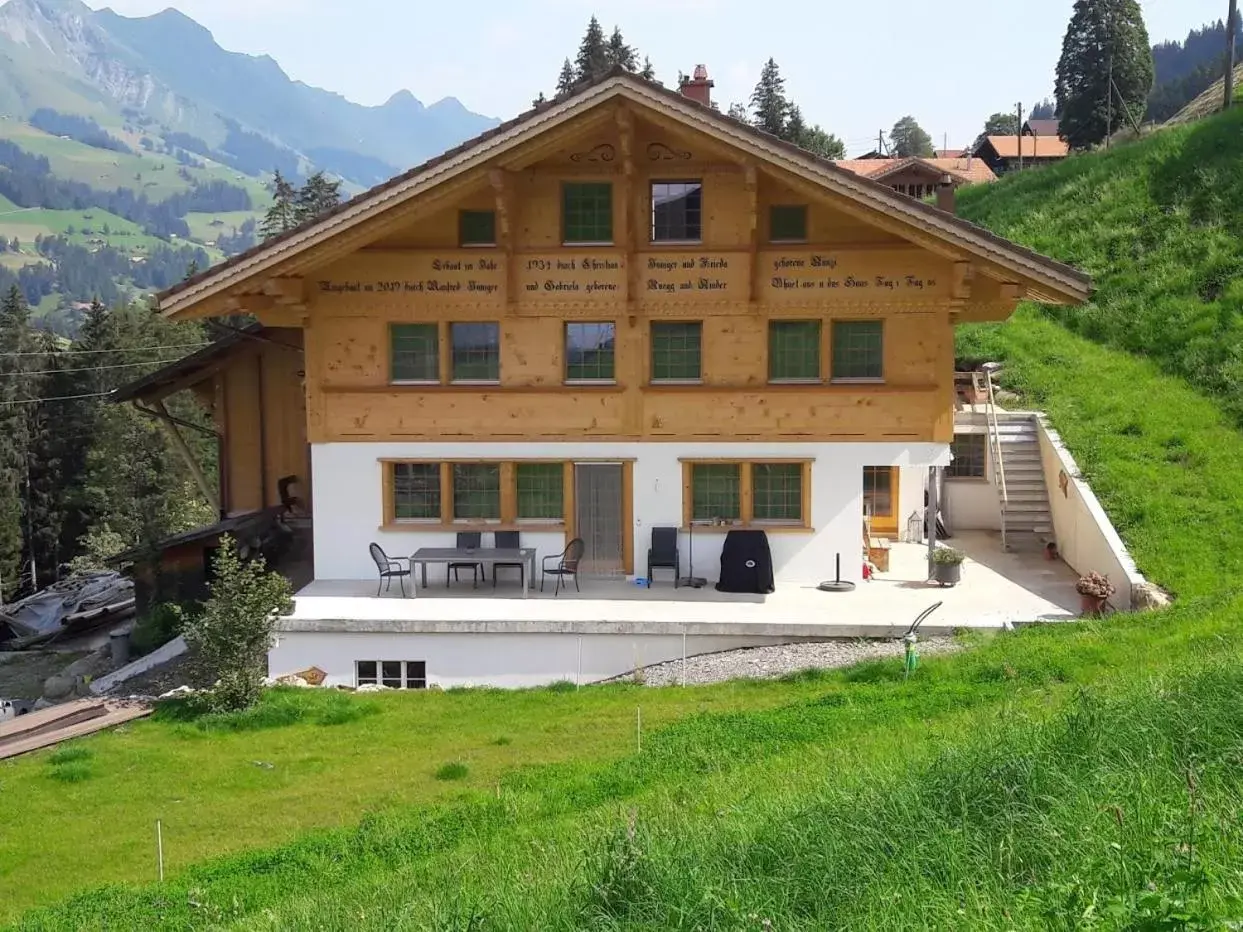 Facade/entrance, Property Building in Ferien in der Bergwelt von Adelboden