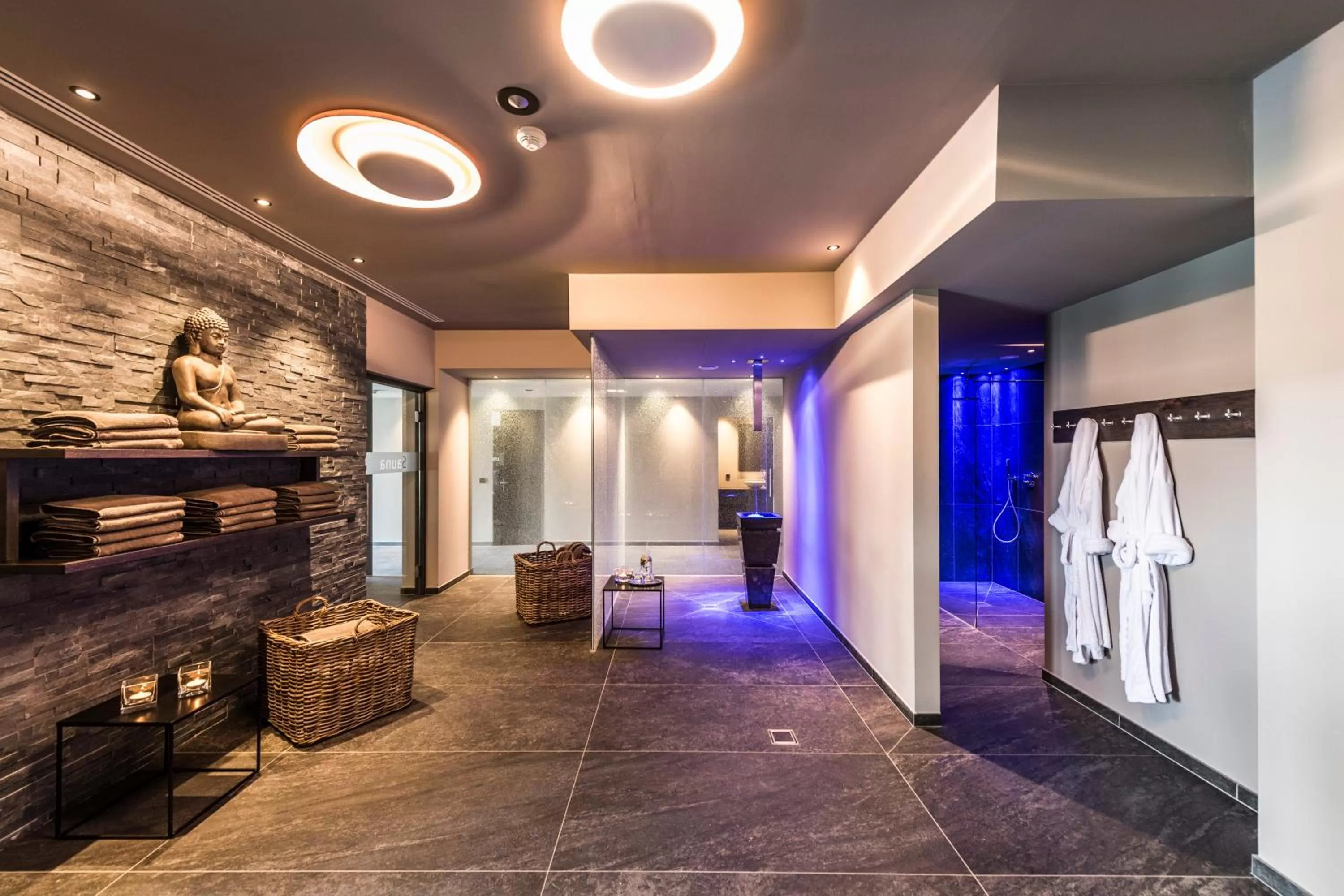 Sauna in Mair Am Ort Living Hotel B&B