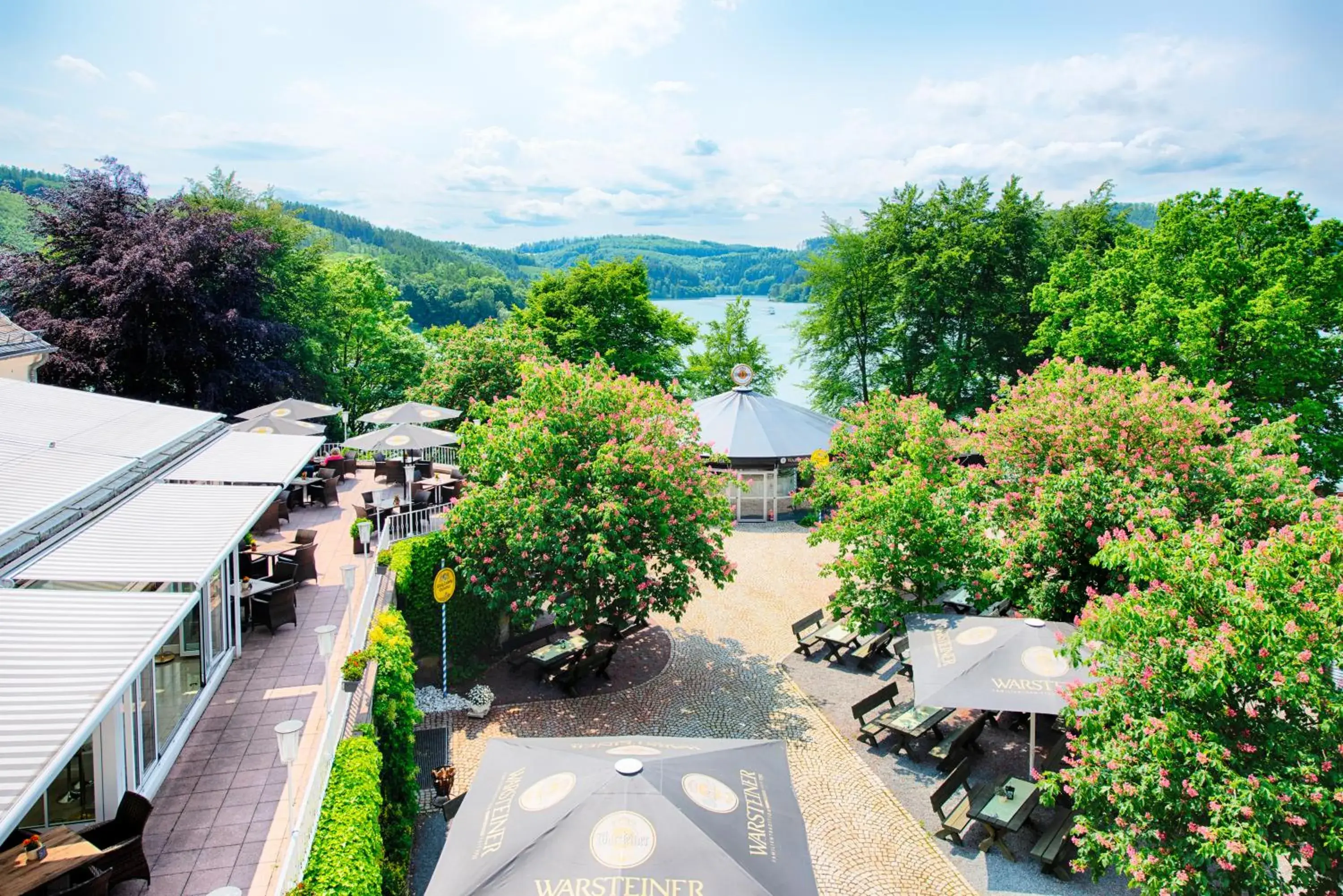 Garden in Welcome Hotel Meschede Hennesee