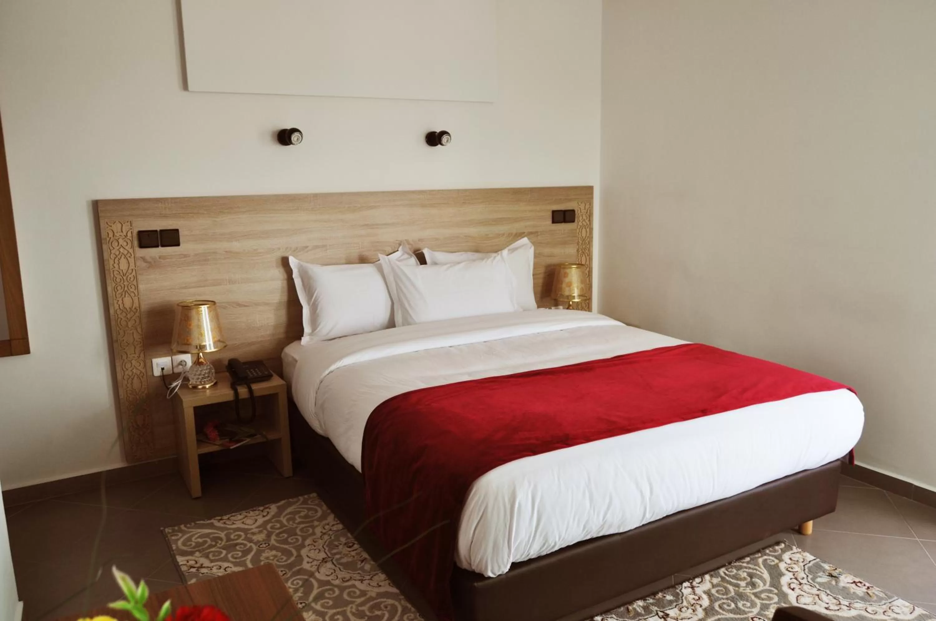 Bed in Dakhla Sur Mer Hôtel