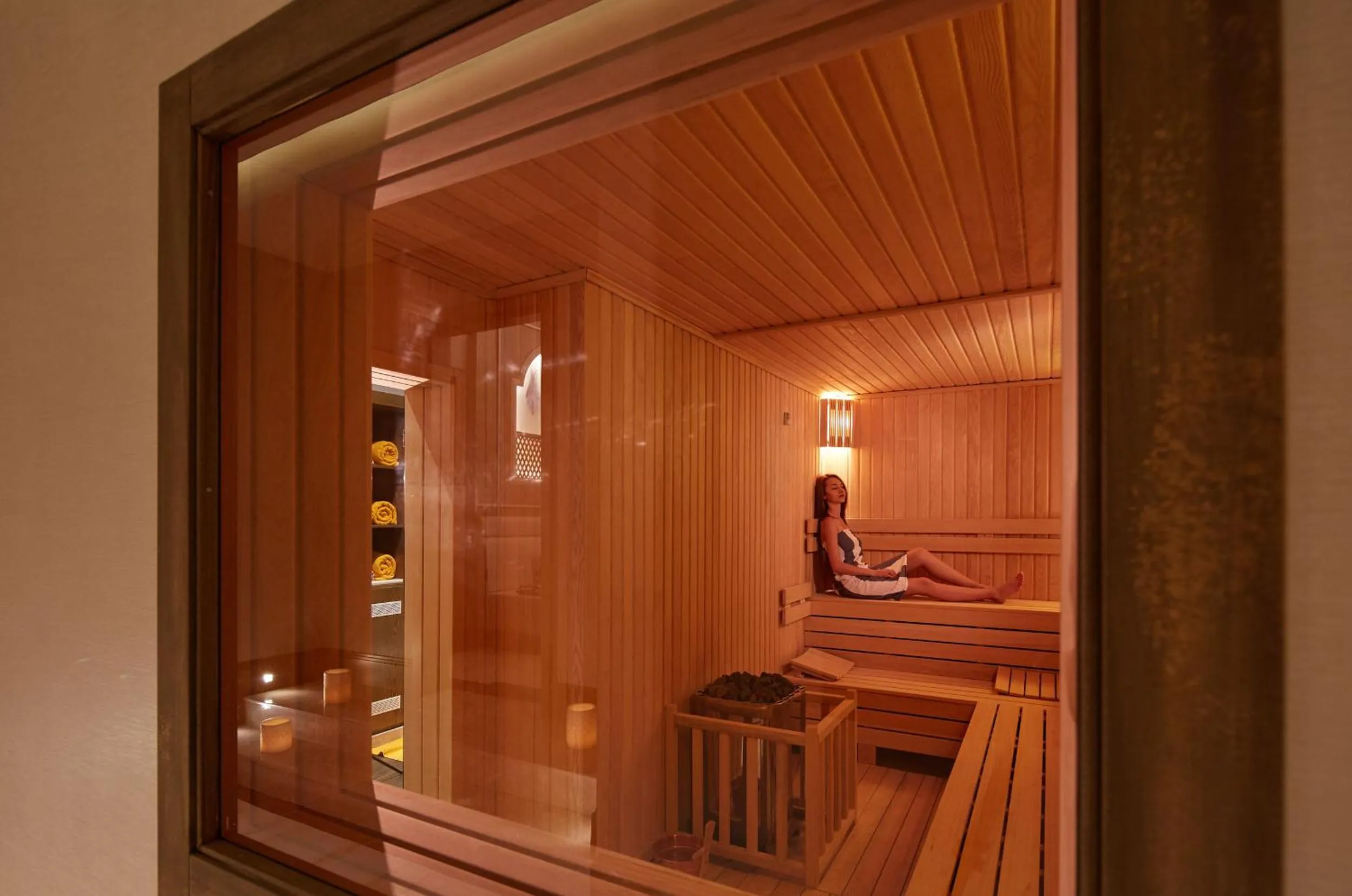 Sauna in Limak Ambassadore Hotel Ankara