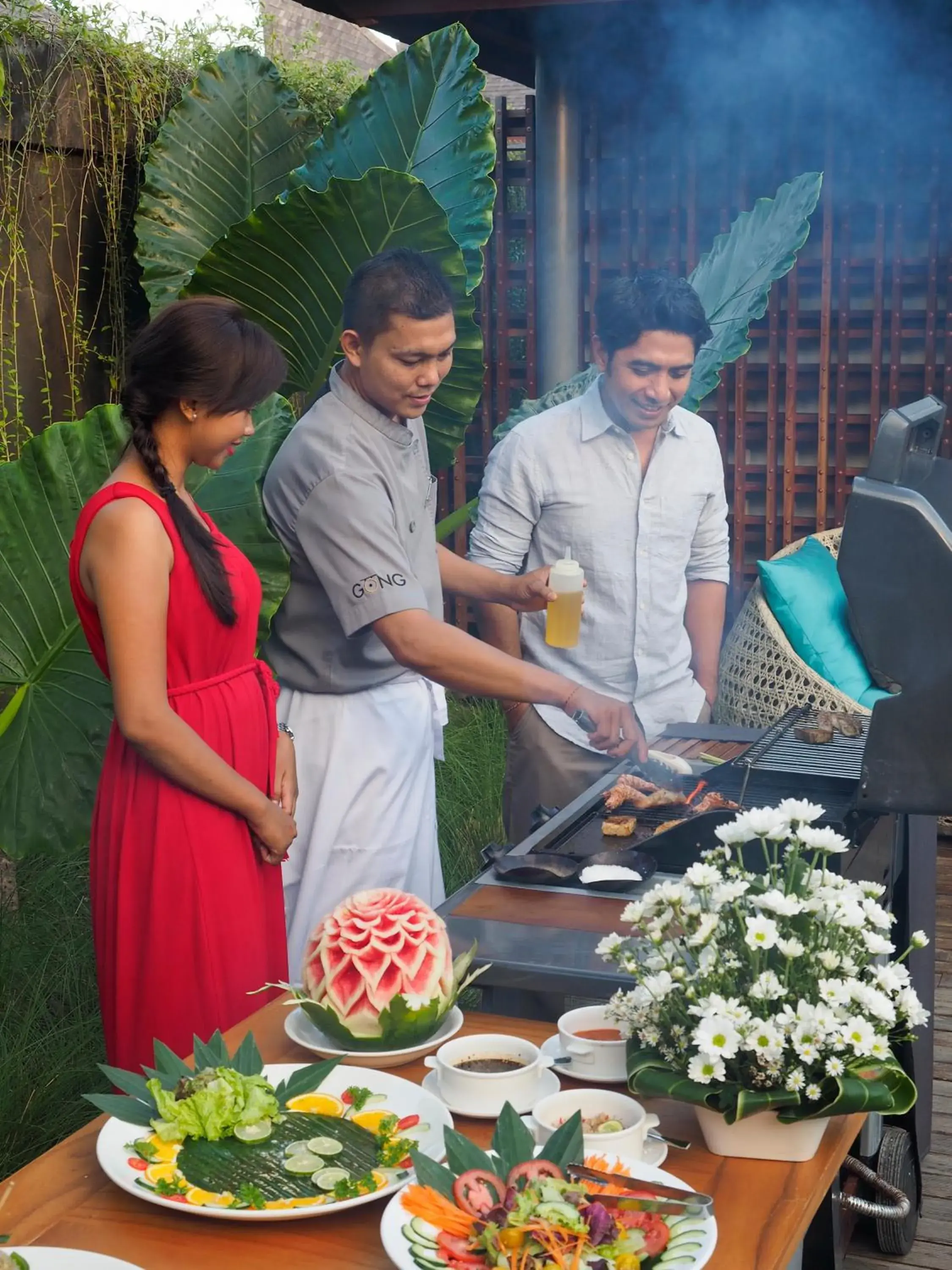 BBQ facilities in The Santai by LifestyleRetreats