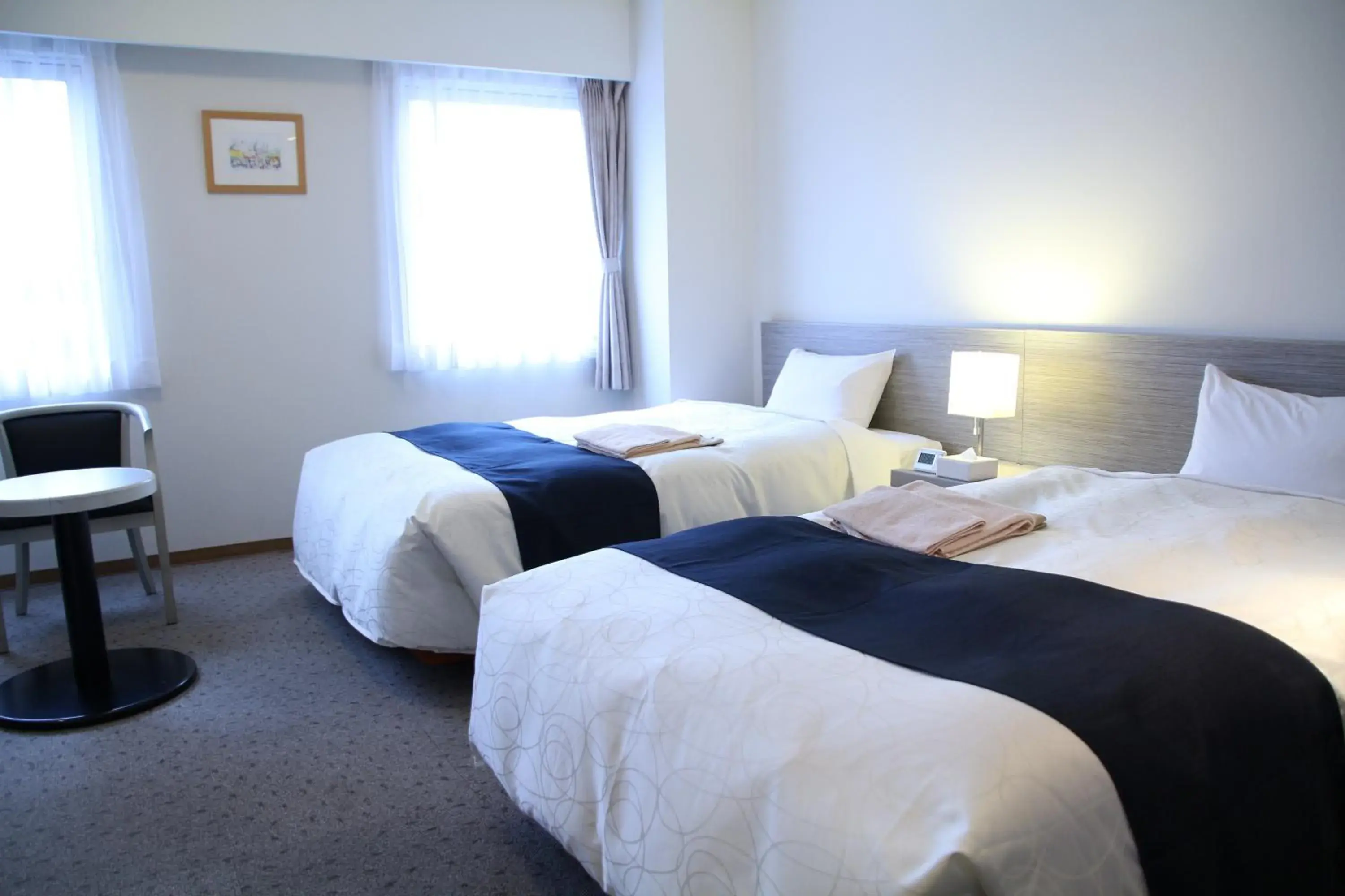 Photo of the whole room, Bed in Aomori Center Hotel