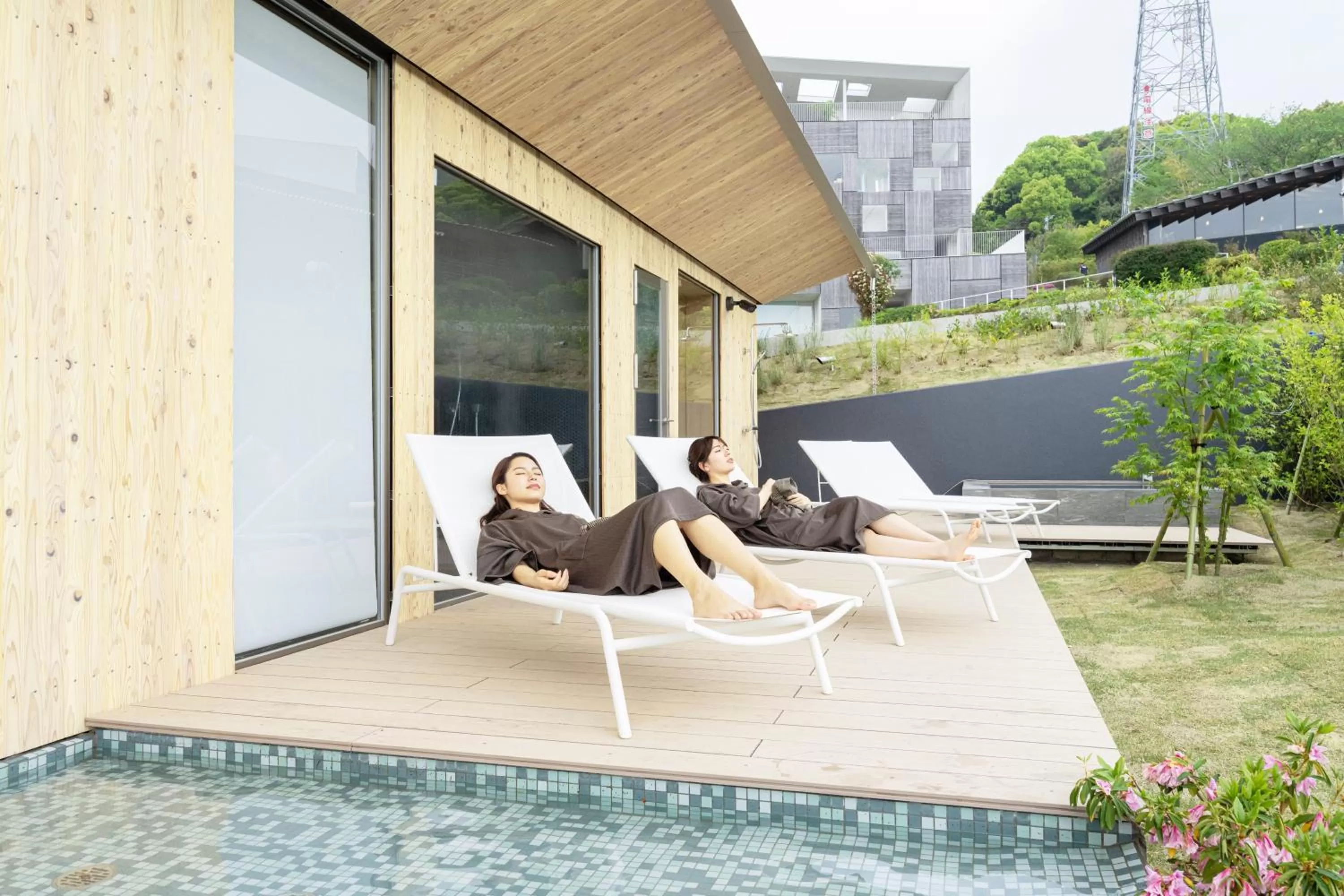 Sauna in Garden Terrace Nagasaki Hotels & Resorts