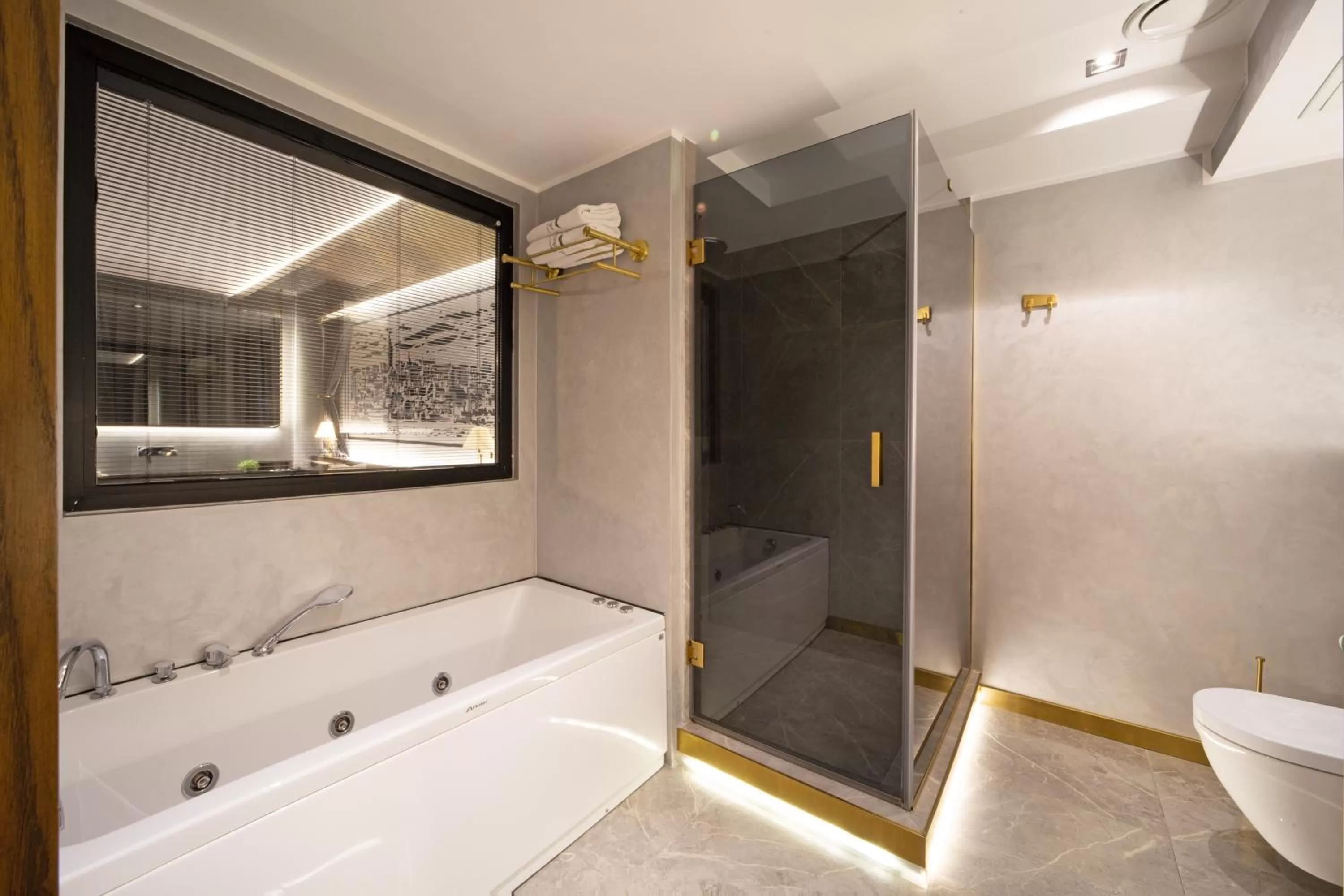 Bathroom in The Wings Hotel Istanbul