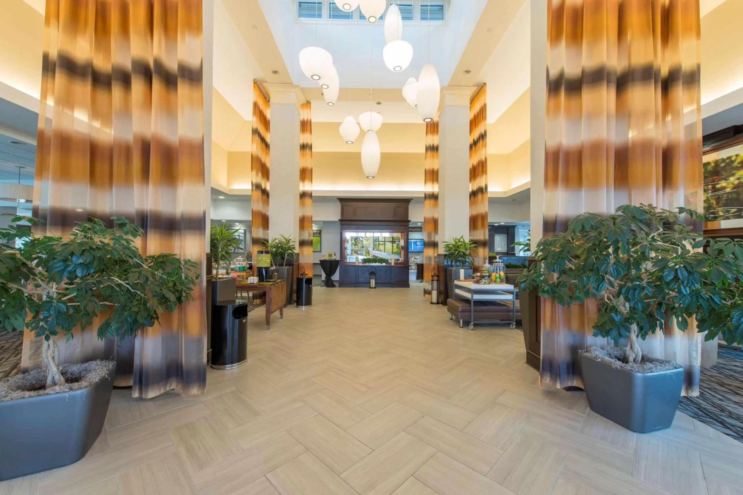 Lobby or reception in Hilton Garden Inn Atlanta Airport North