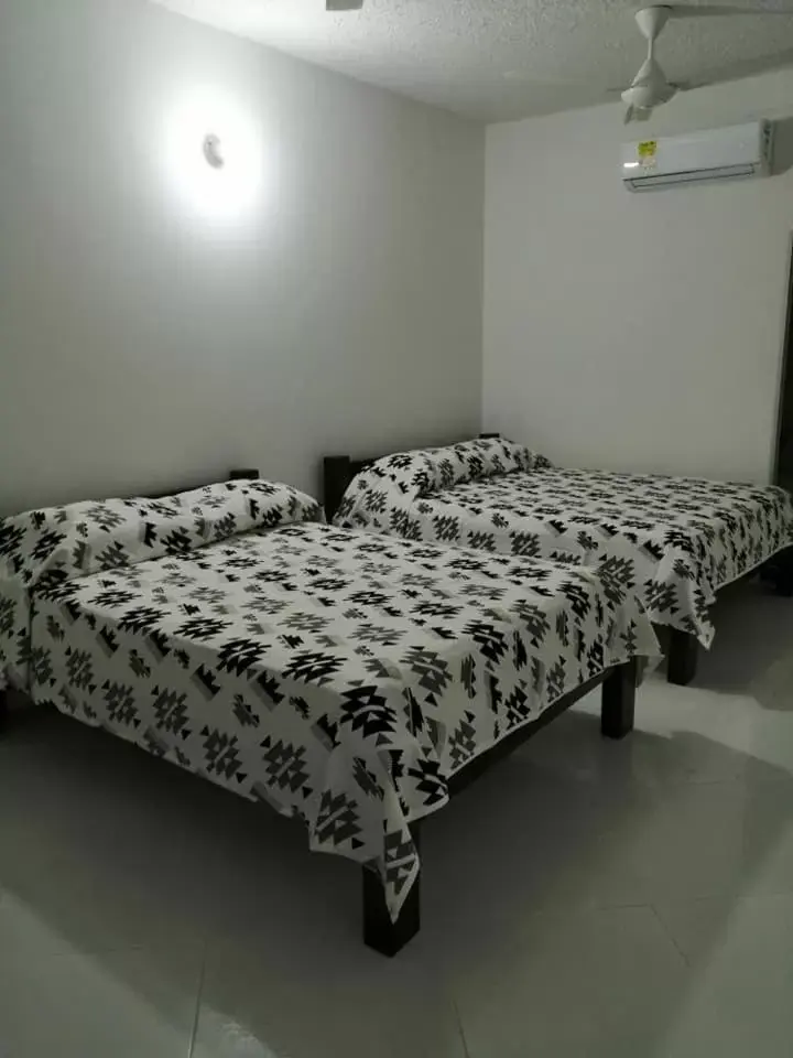 Double Room with Two Double Beds in HOTEL TANIA Double Room with Two Double Beds in HOTEL TANIA