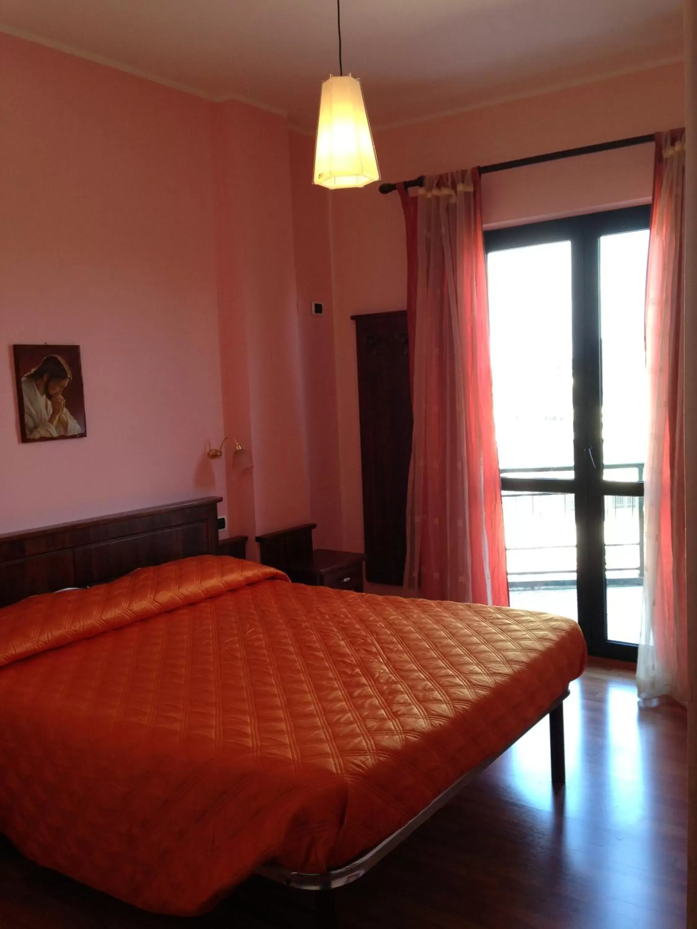 Bedroom, Bed in Hotel Pina Ristorante
