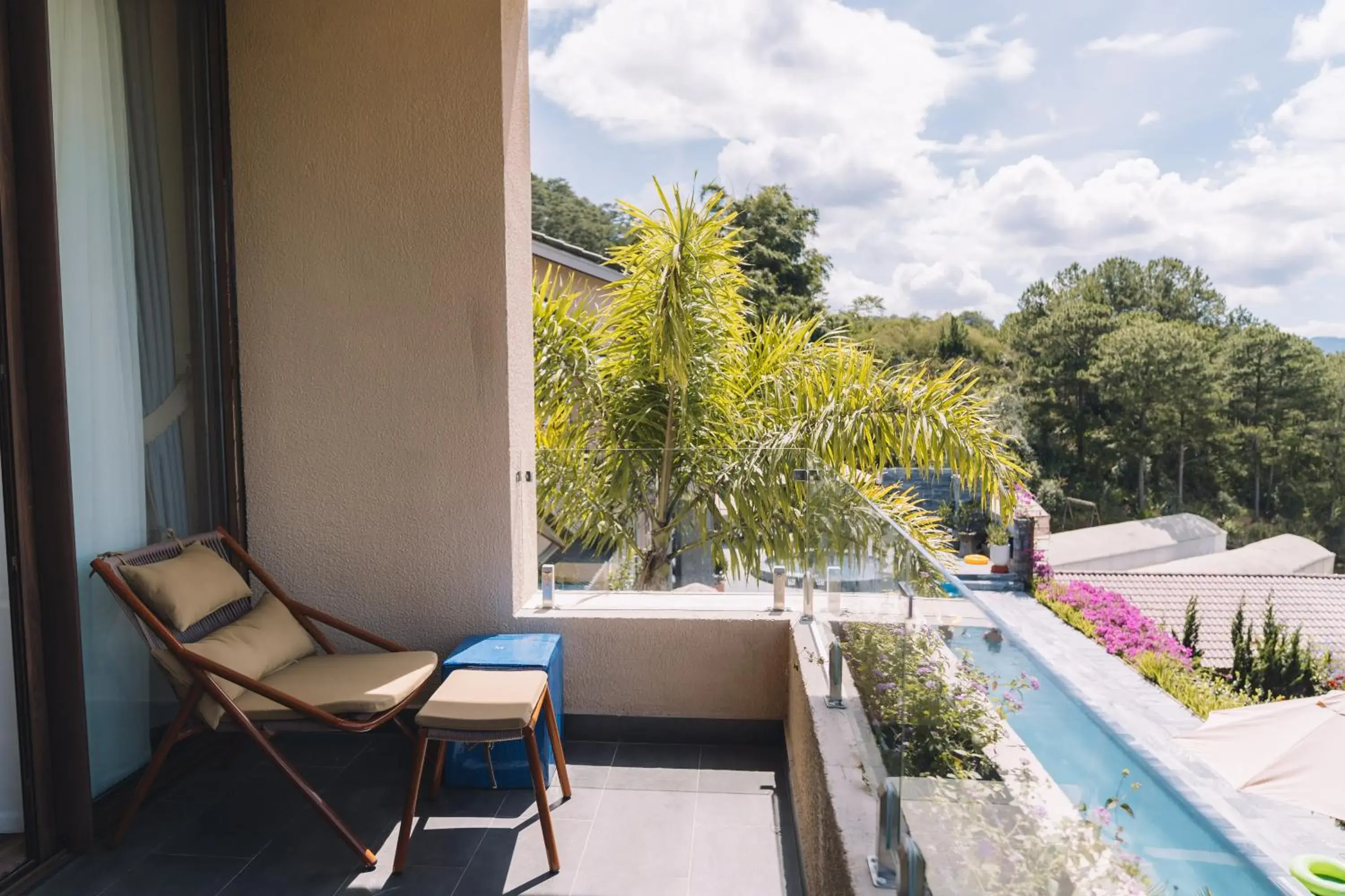 Balcony/Terrace in Zen Valley Dalat Resort