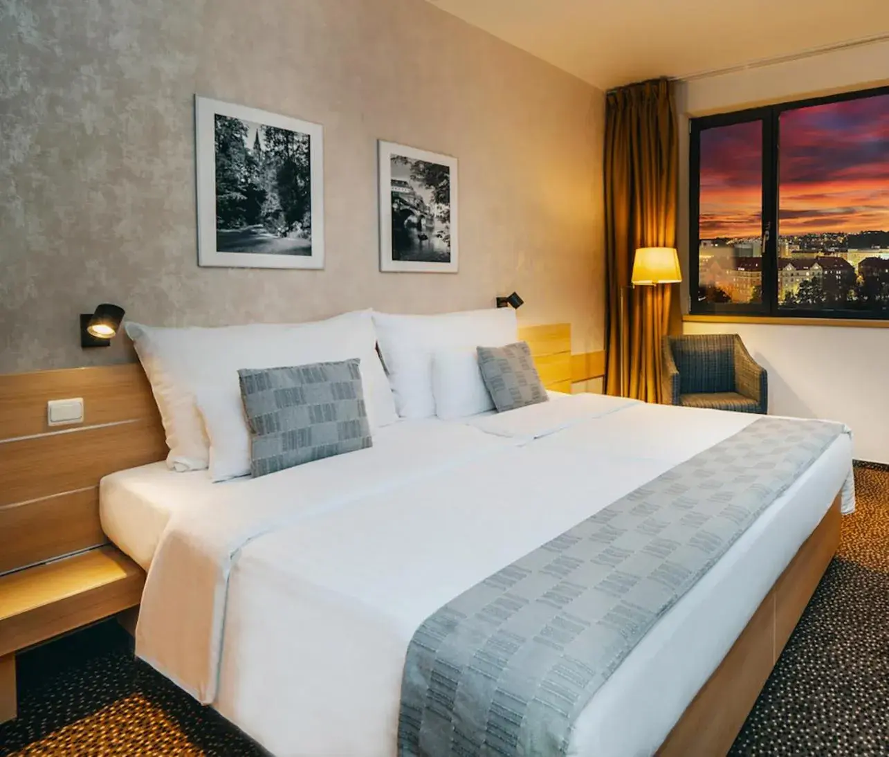 Economy Double Room in Iris Hotel Eden - Czech Leading Hotels
