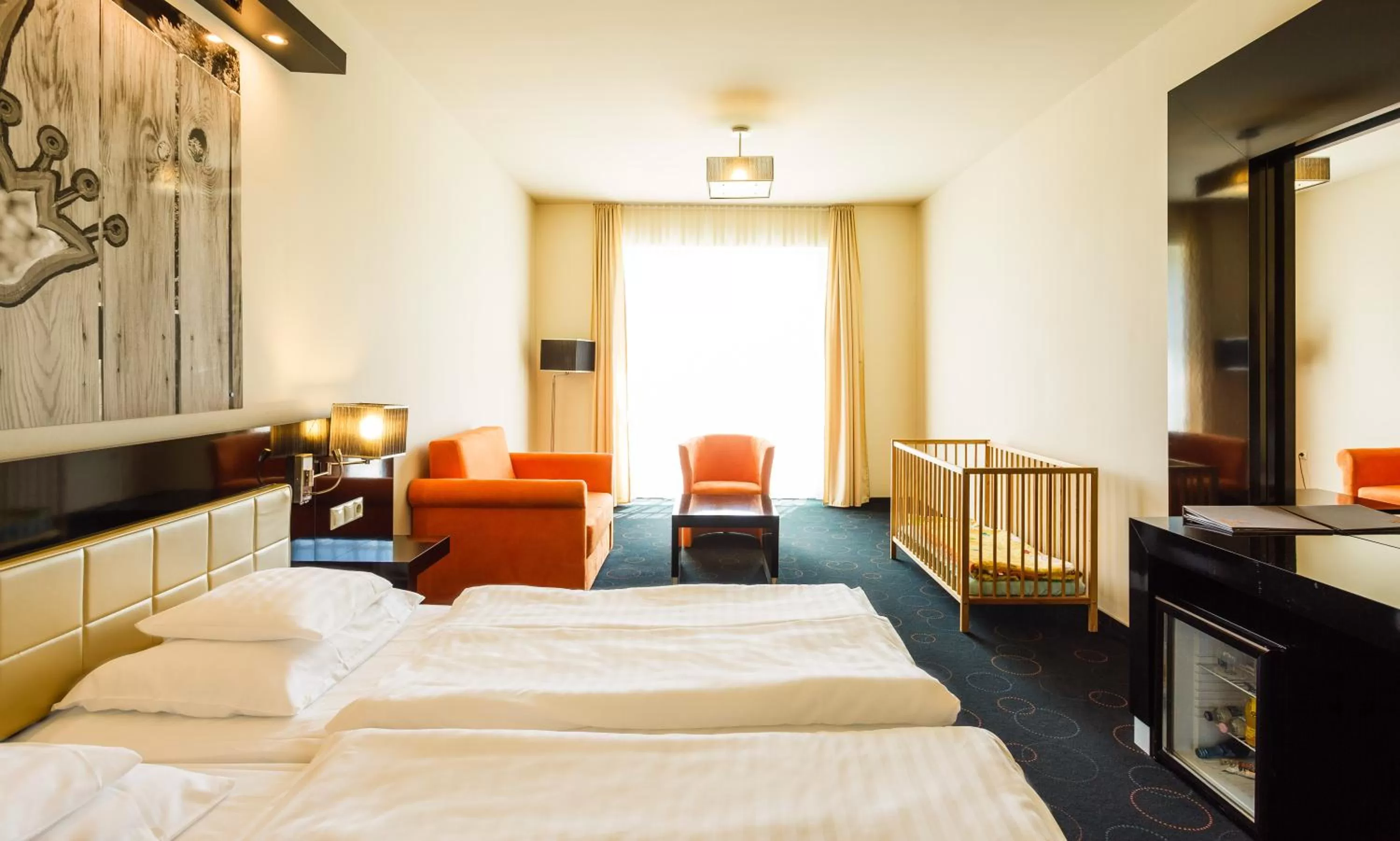 Photo of the whole room, Bed in Gotthard Therme Hotel & Conference