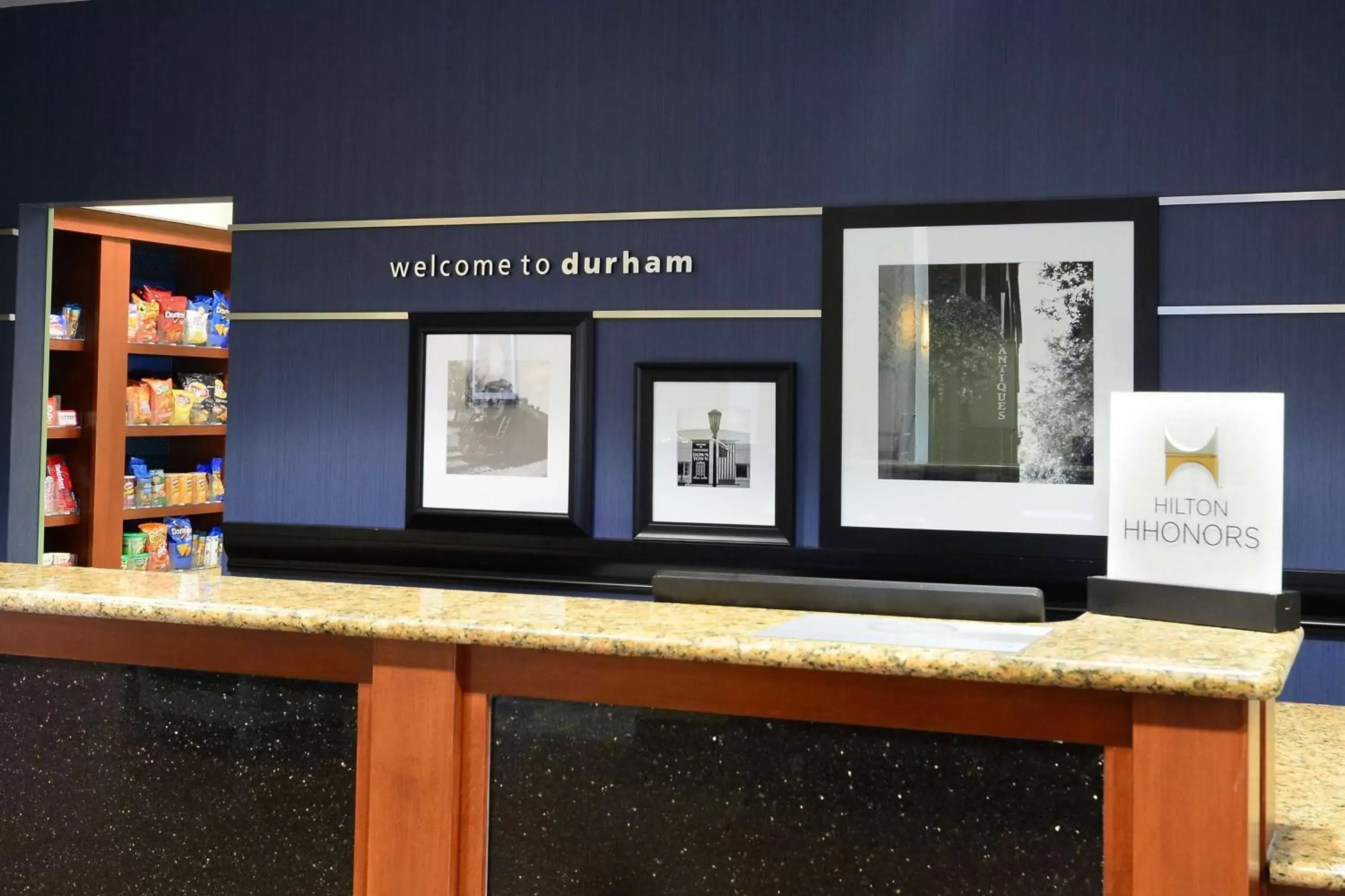 Lobby or reception in Hampton Inn & Suites Durham North I-85