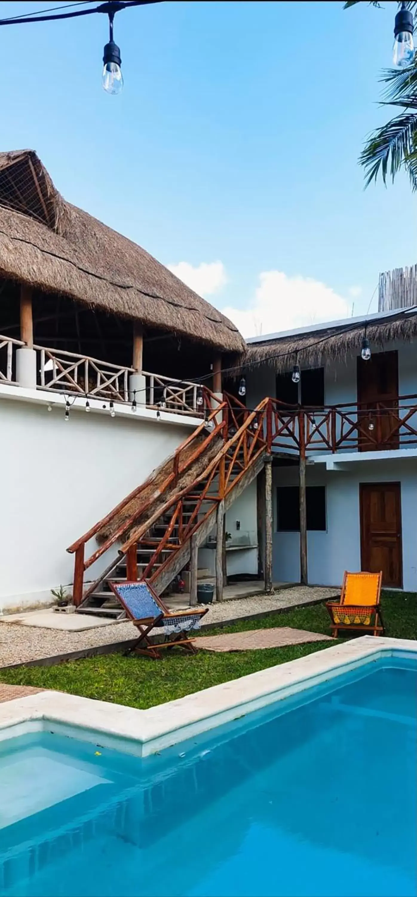 Property building, Swimming Pool in Hotel Xa´an Bacalar