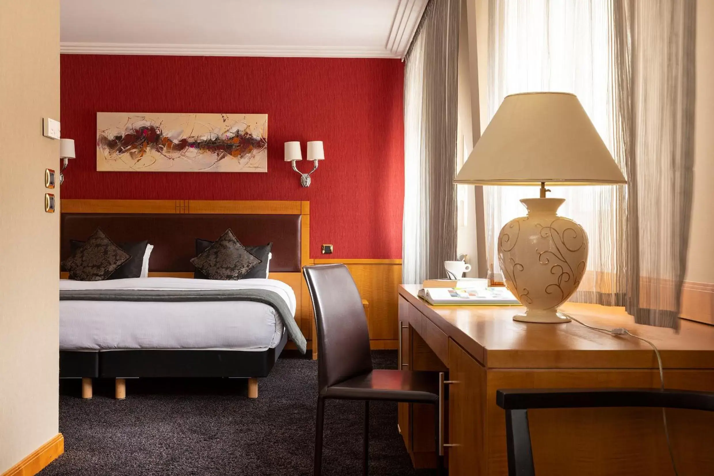 Bed in Hotel Bristol