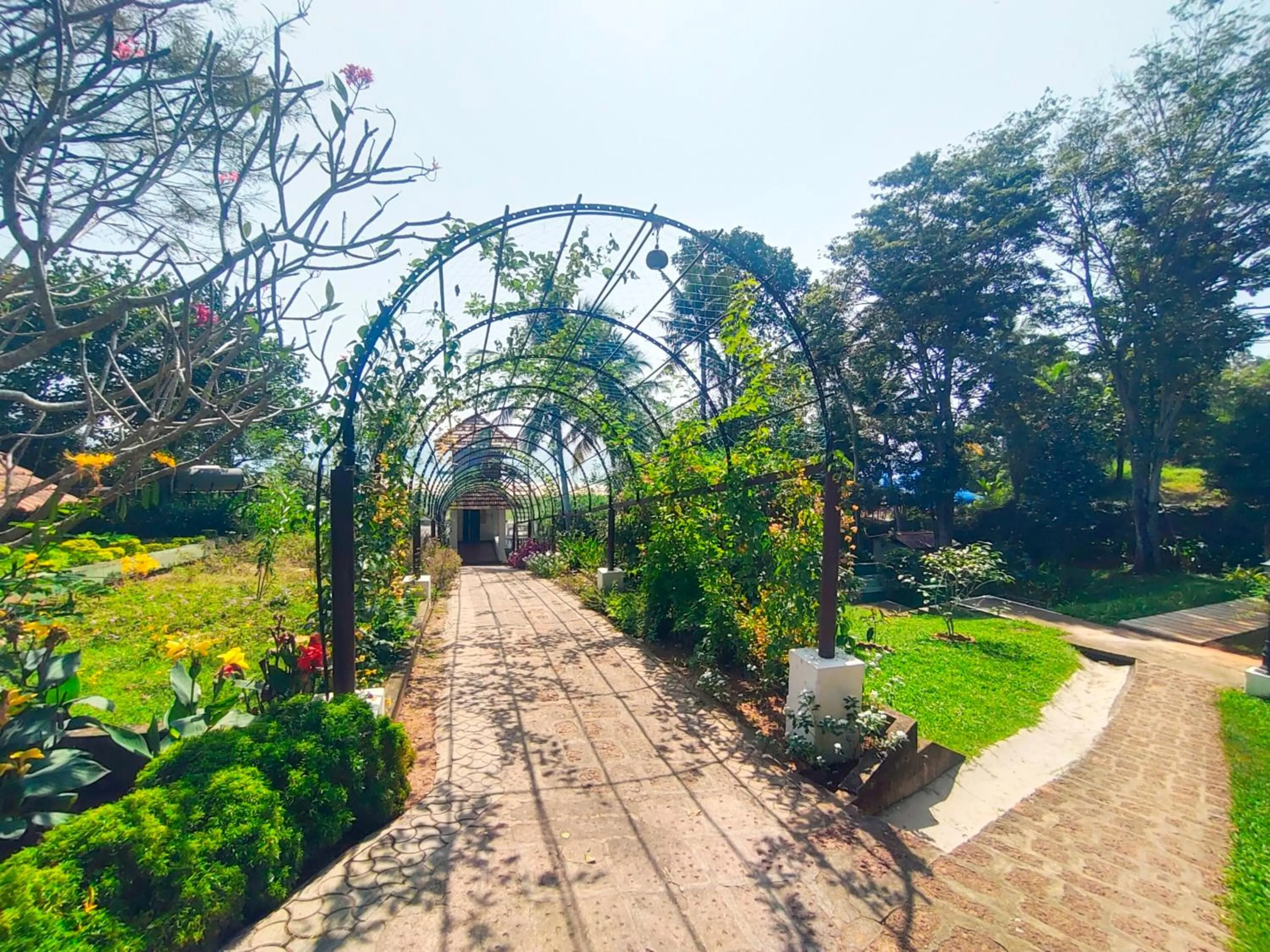 Facade/entrance in The Travancore Heritage Beach Resort
