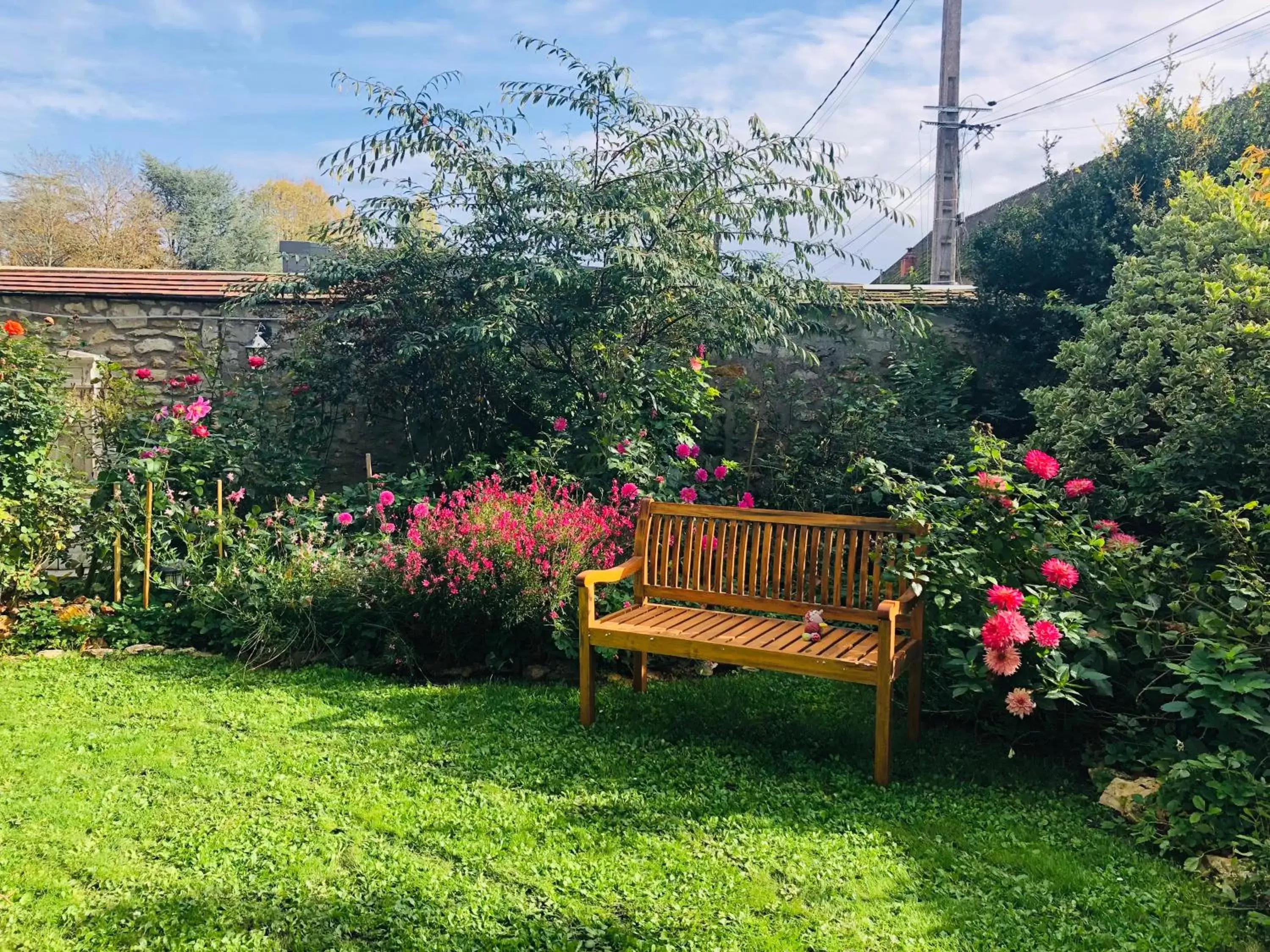 Garden in La plaine de l'Angelus