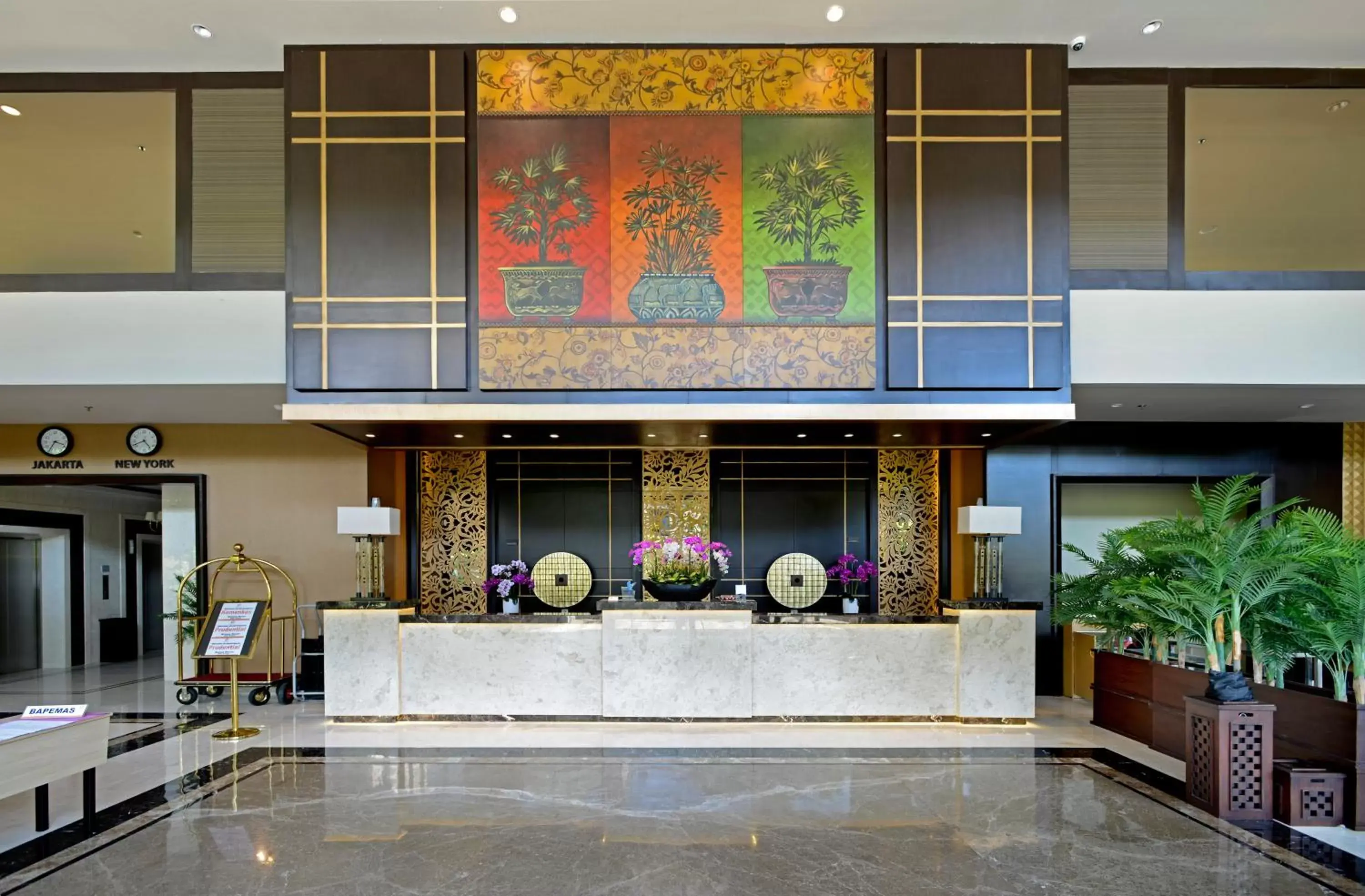 Lobby or reception in Aria Centra Surabaya