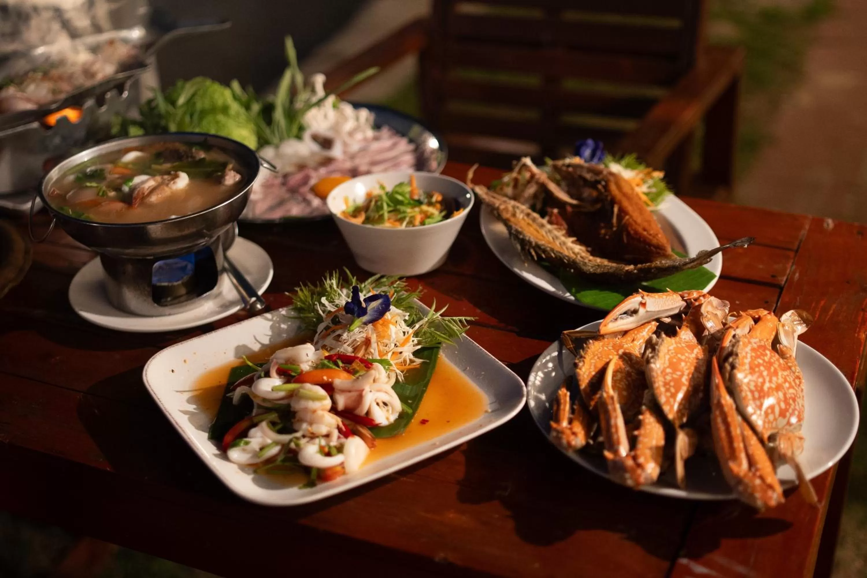 Food in Janpa Resort