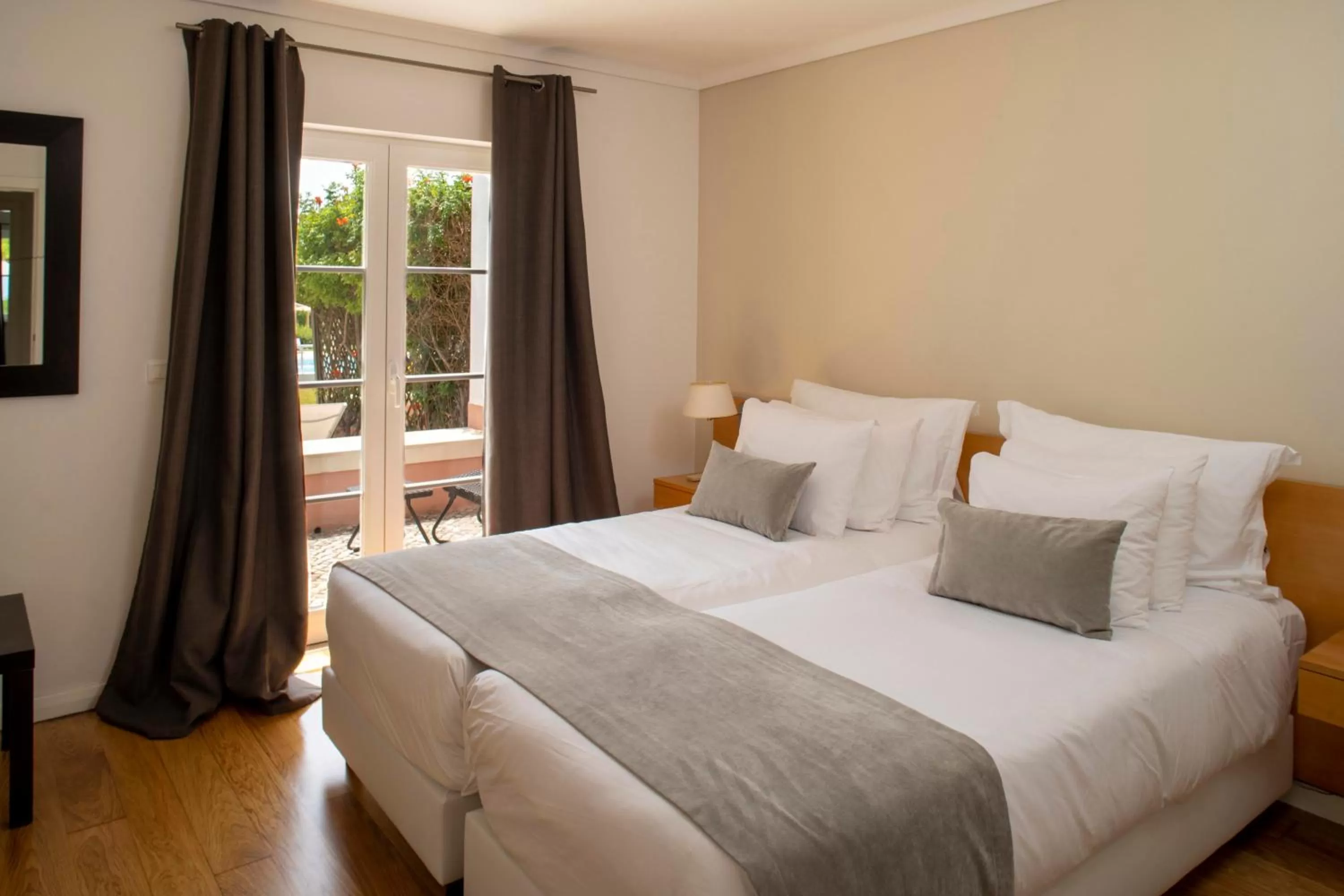 Bed in Vila Bicuda Resort