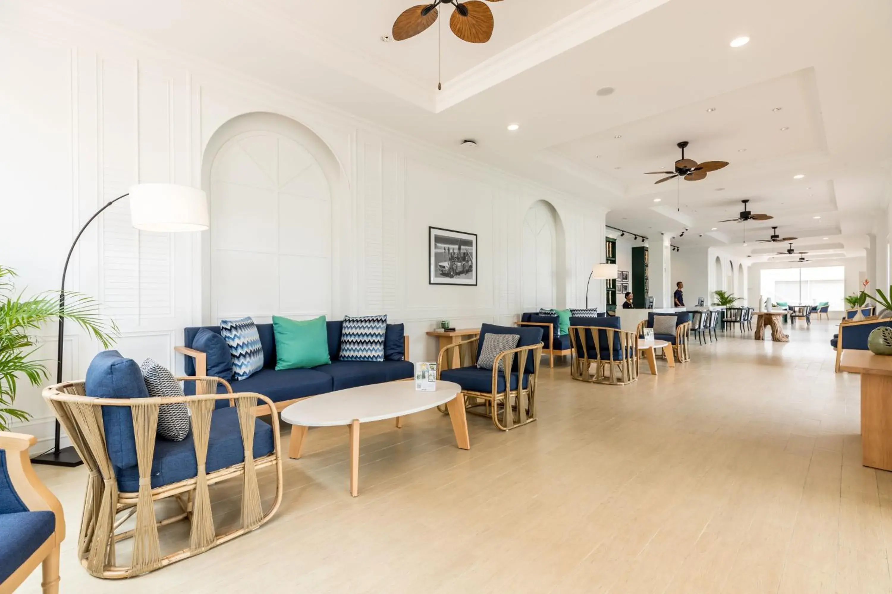 Lobby or reception in OUTRIGGER Koh Samui Beach Resort - SHA Extra Plus Lobby or reception in OUTRIGGER Koh Samui Beach Resort - SHA Extra Plus