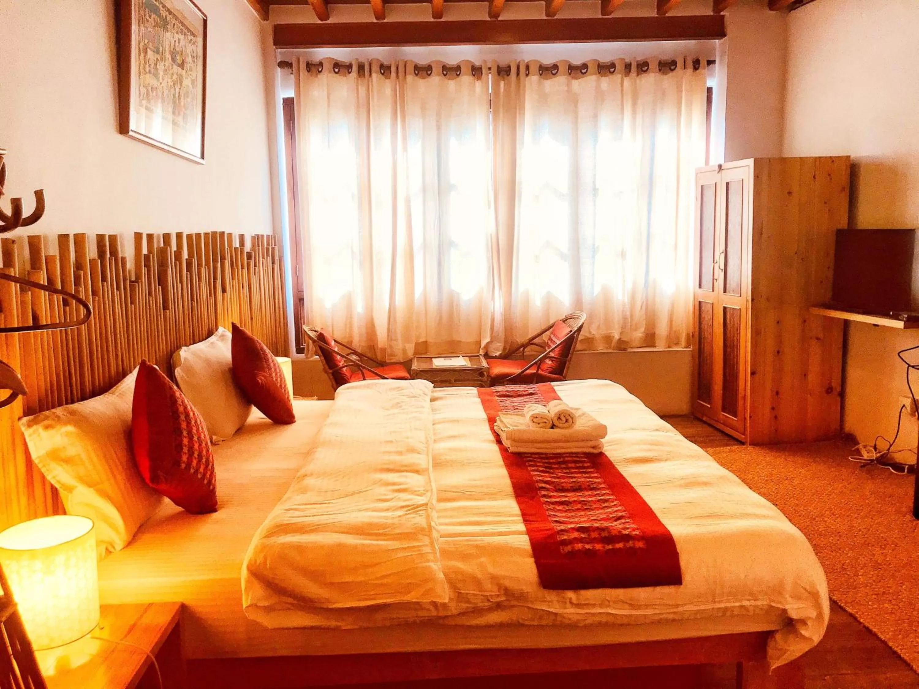 Bed in Boutique Heritage Home