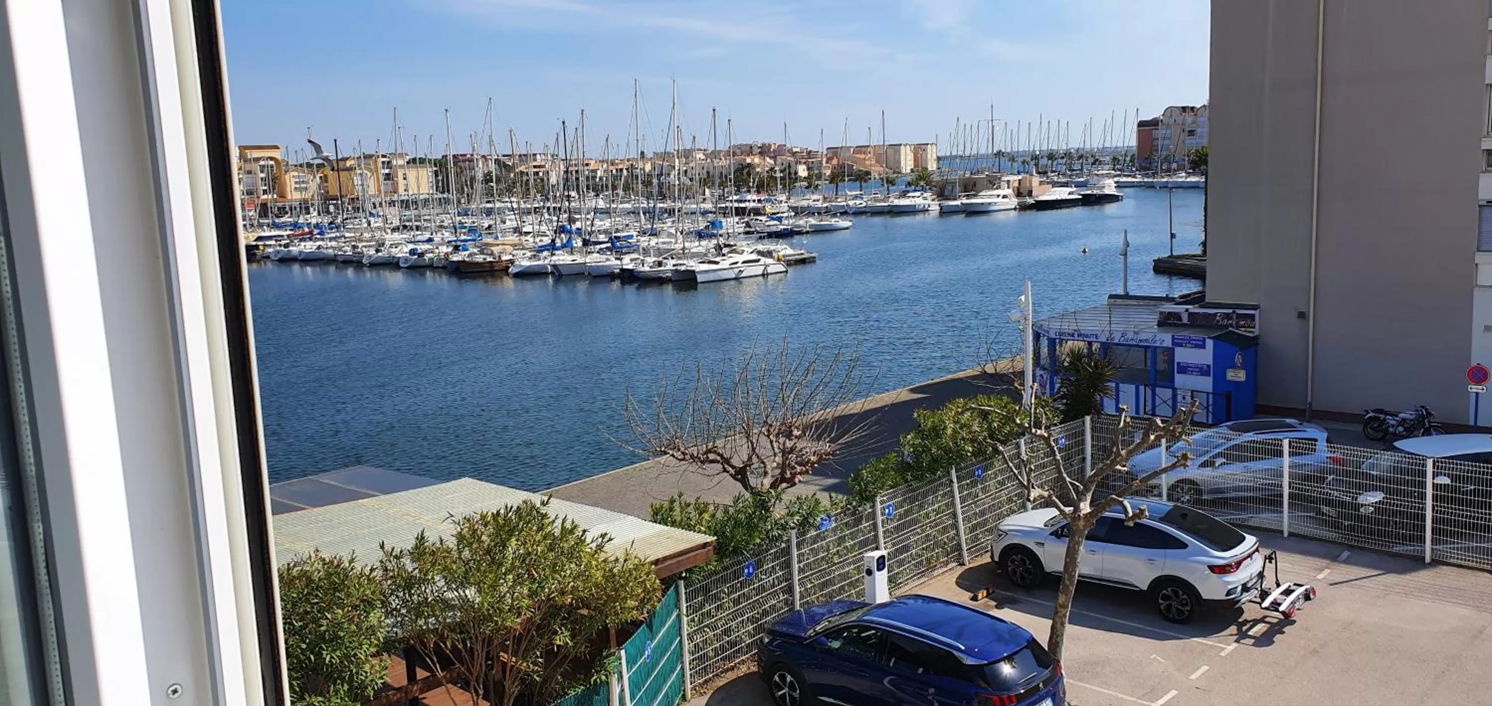 Sea view in Hôtel Port Beach