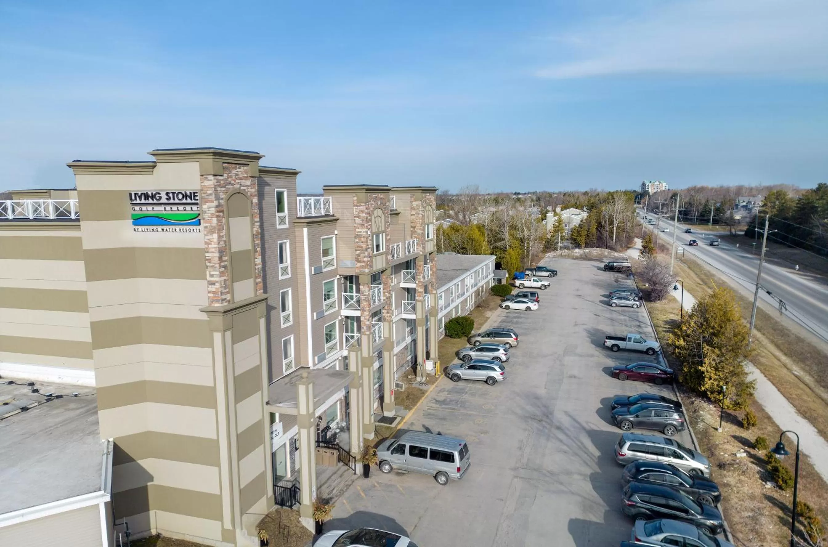 Property building in Living Stone Golf Resort