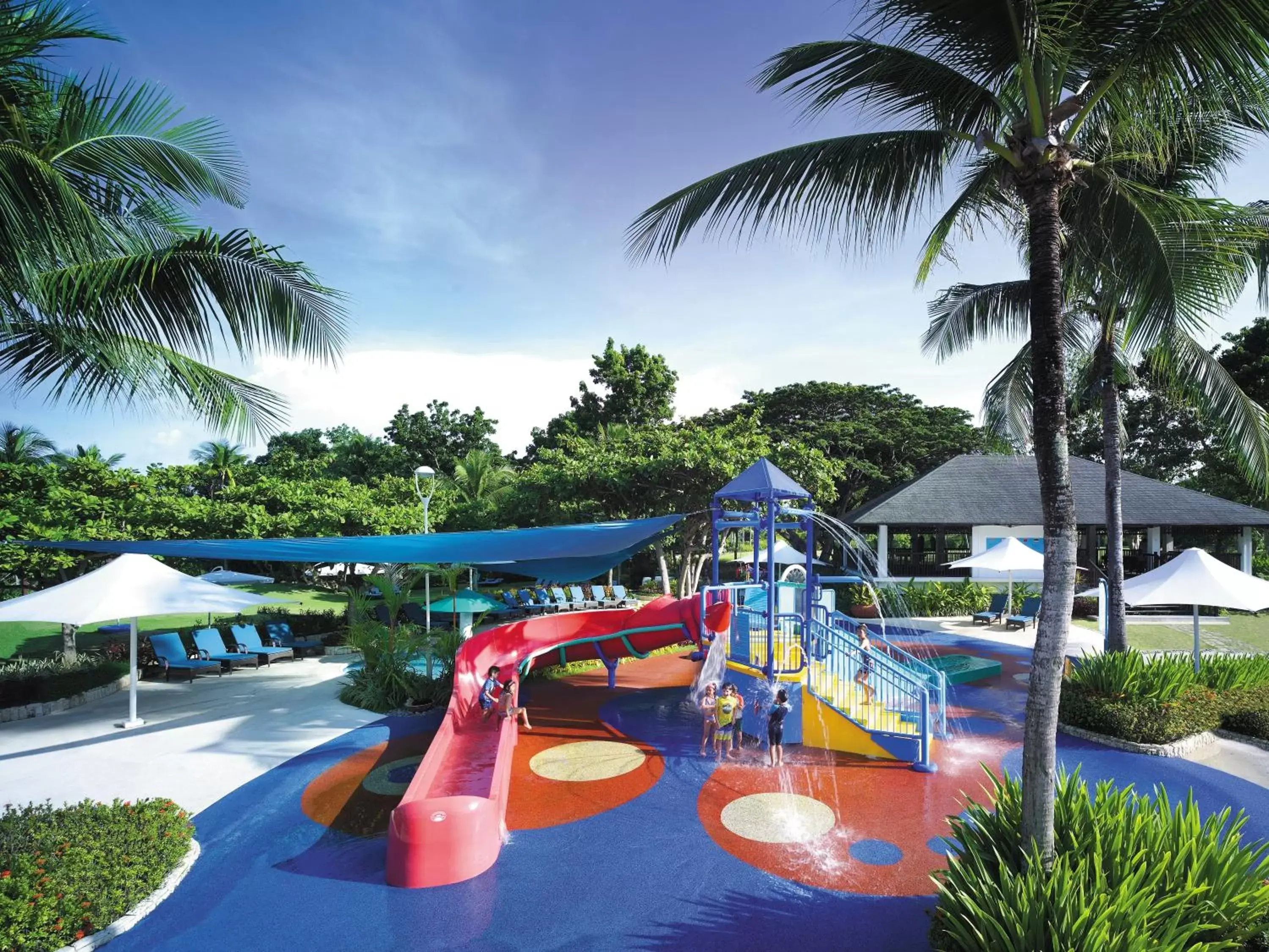 Children play ground, Water Park in Shangri-La Mactan, Cebu