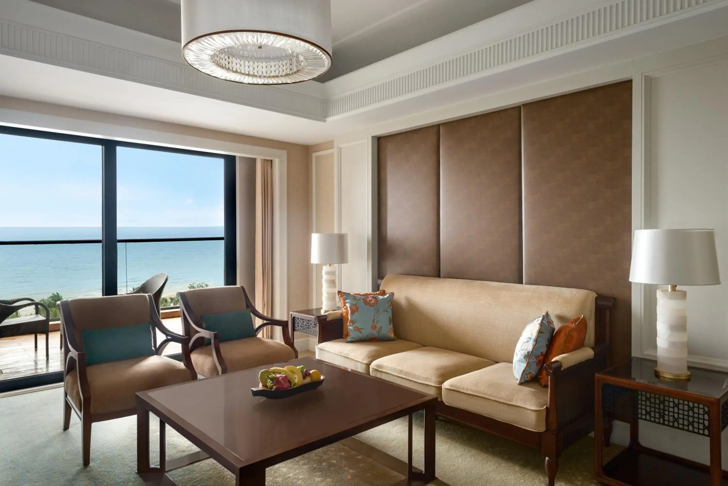 Living room, Seating Area in Grand Hotel Haikou (soon to be Fairmont Haikou)