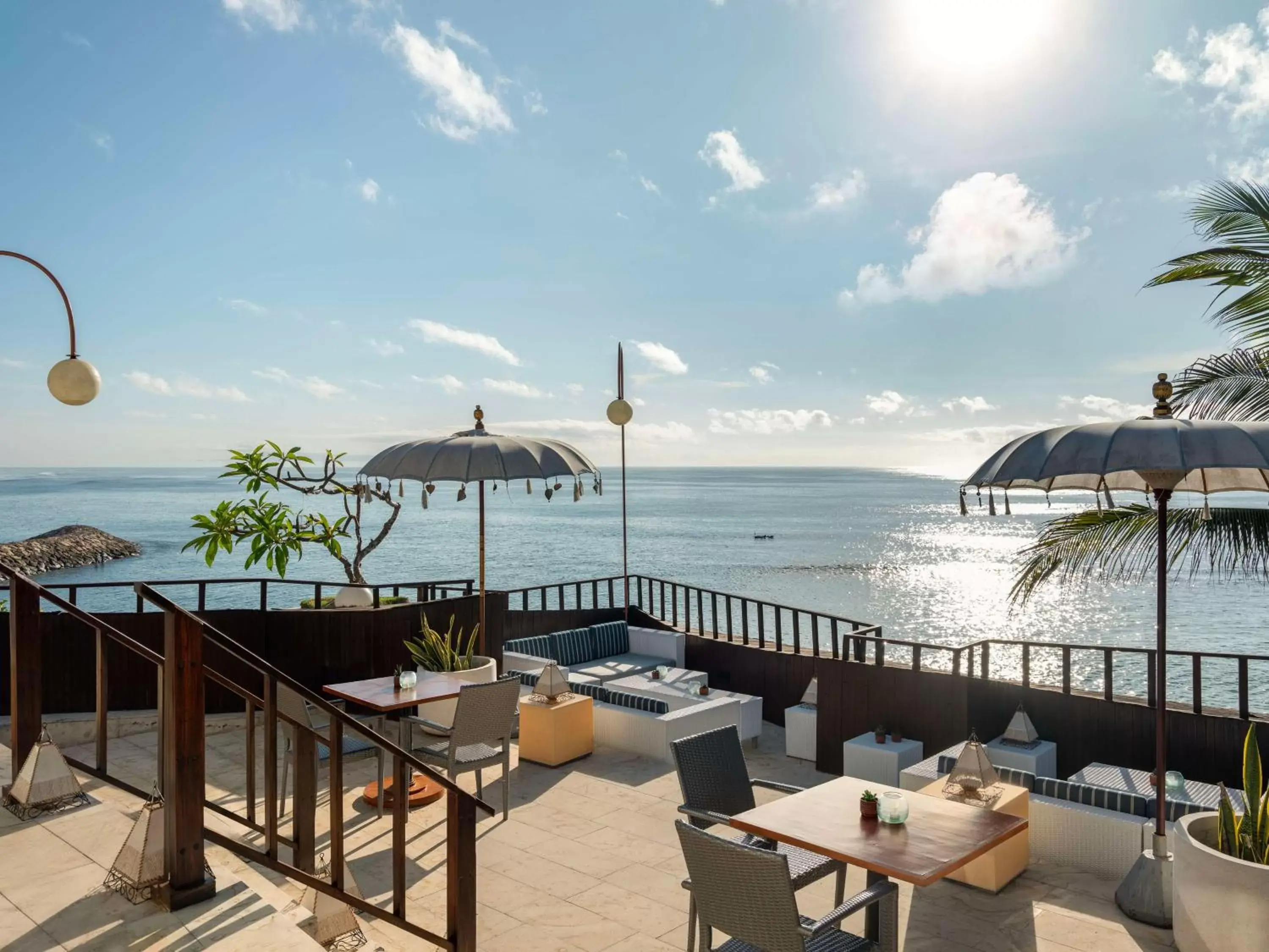 Dining area in Hilton Bali Resort