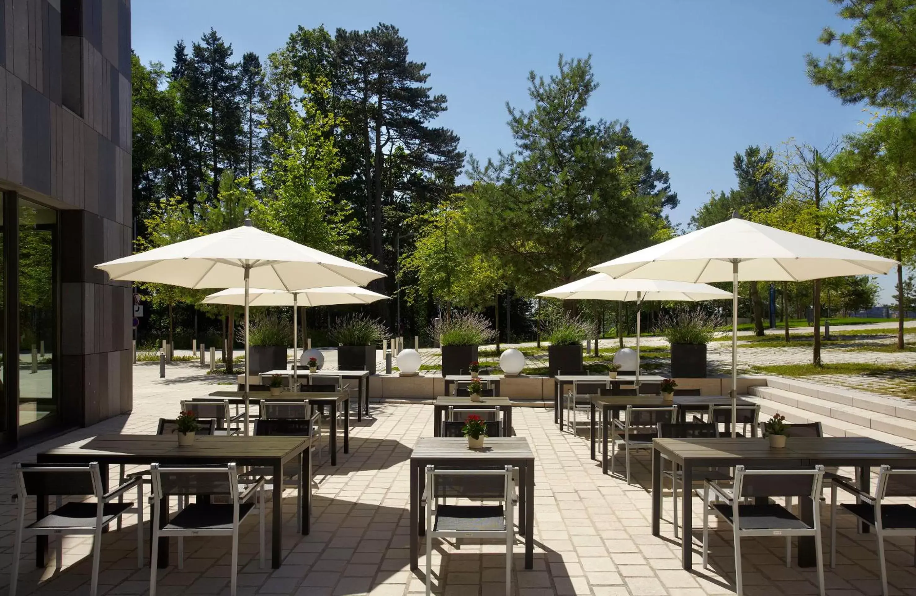 Patio, Restaurant/Places to Eat in Melia Luxembourg