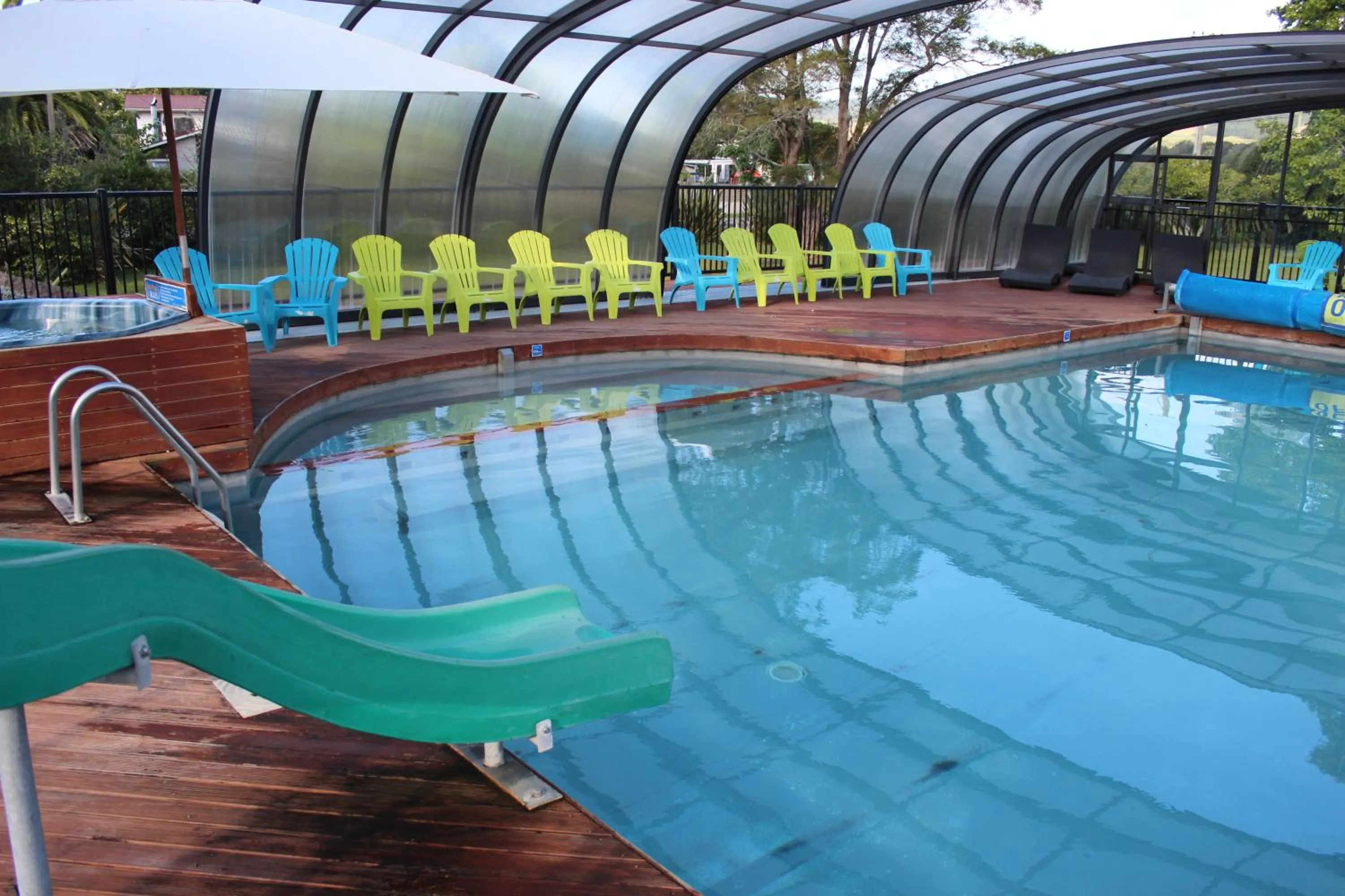 Swimming pool in All Seasons Holiday Park