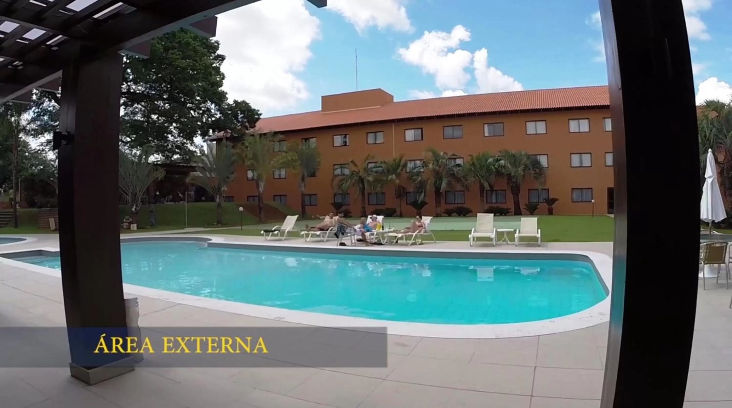 Swimming pool in Novotel Campo Grande