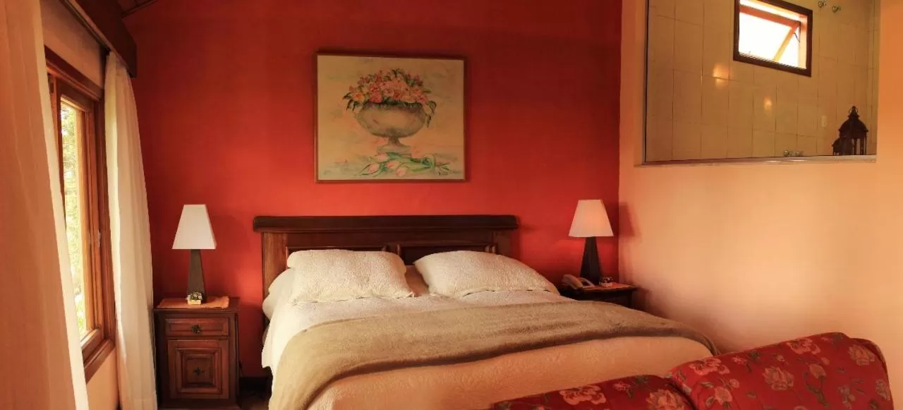 Bed in Hotel Meissner Hof