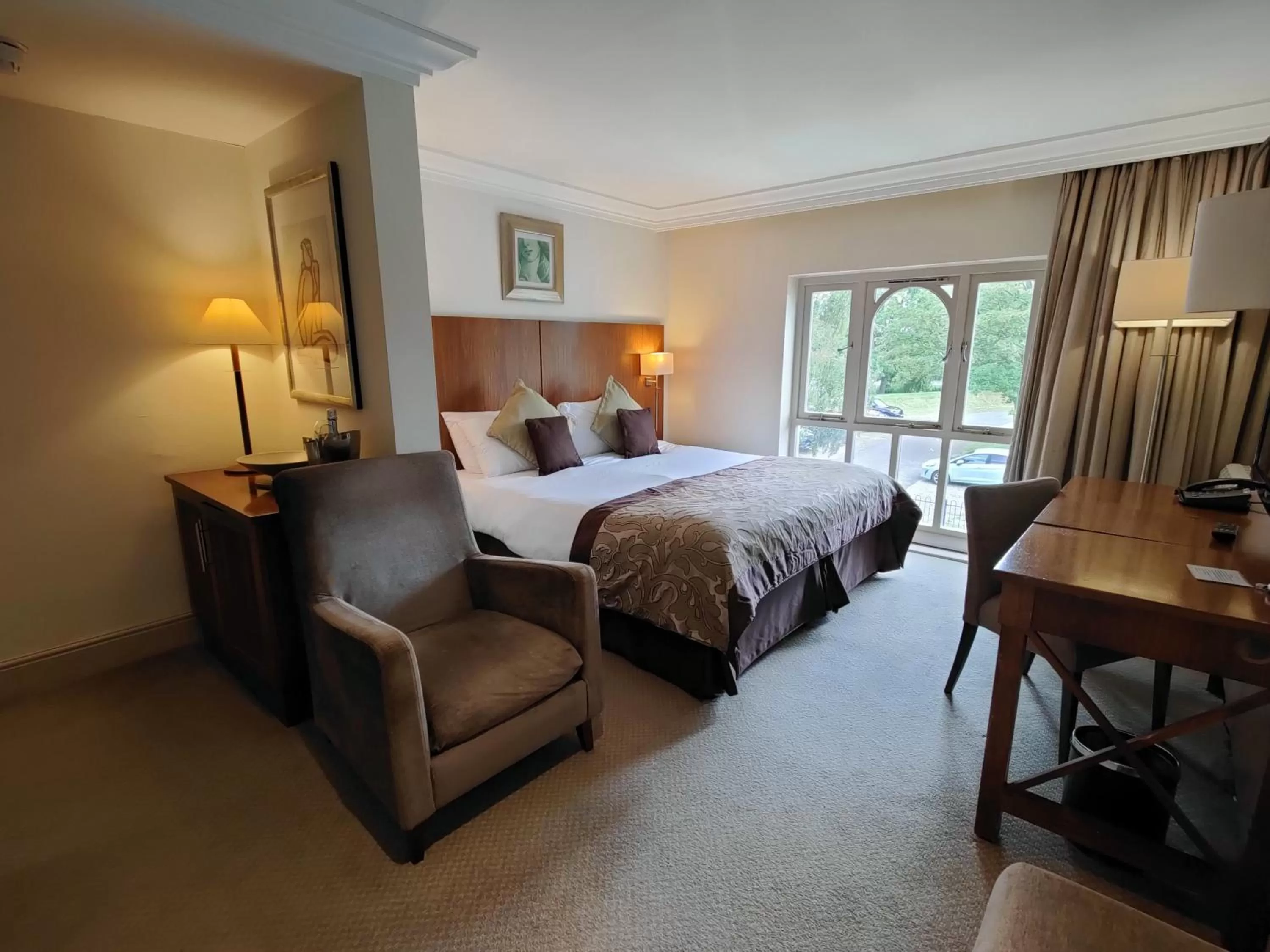 Bedroom, Bed in The Priest House On The River