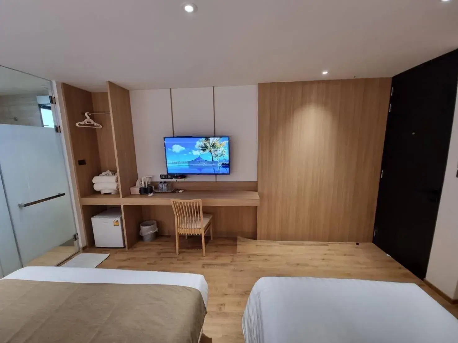 TV and multimedia, TV/Entertainment Center in Nirundorn Resort Chaam