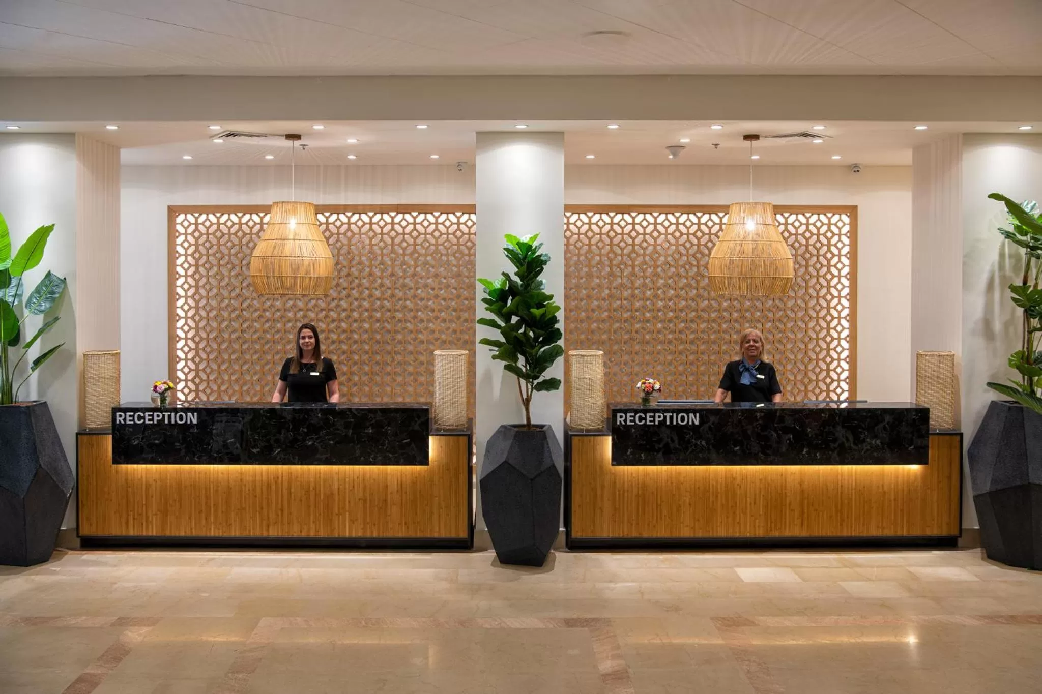 Lobby or reception in Brown Lighthouse Eilat, a member of Brown Hotels