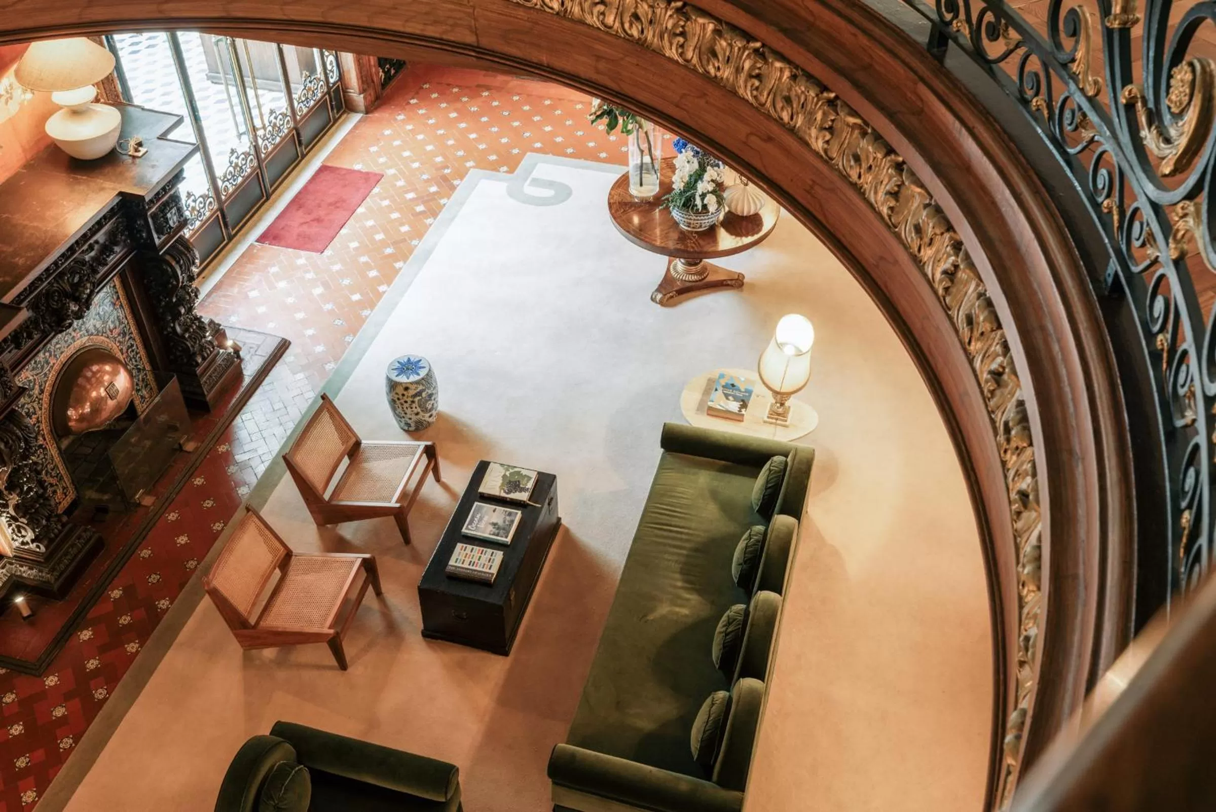 Lobby or reception in Hospes Infante Sagres Porto - Small Luxury Hotels Of The World