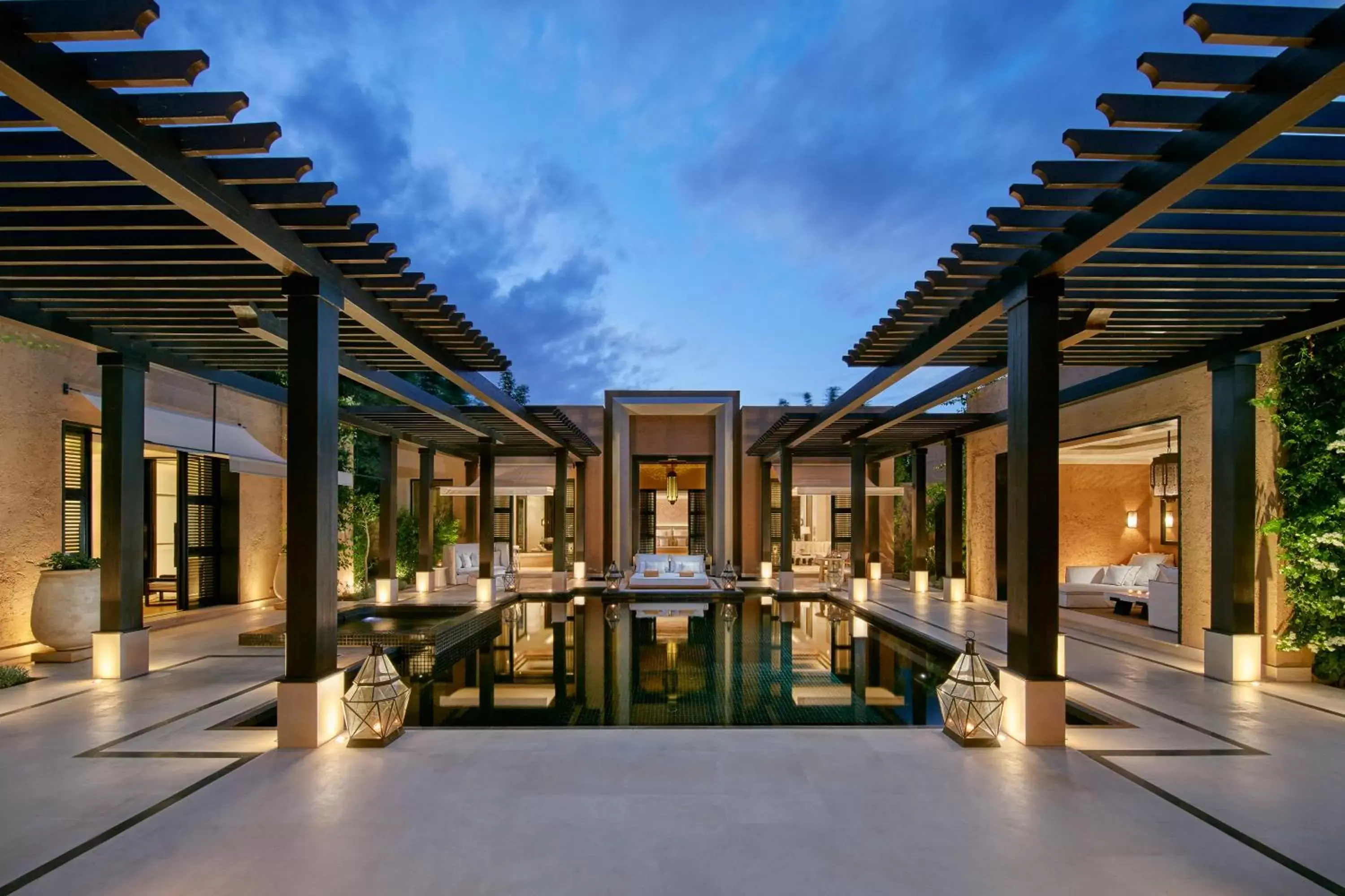 Swimming pool in Mandarin Oriental, Marrakech