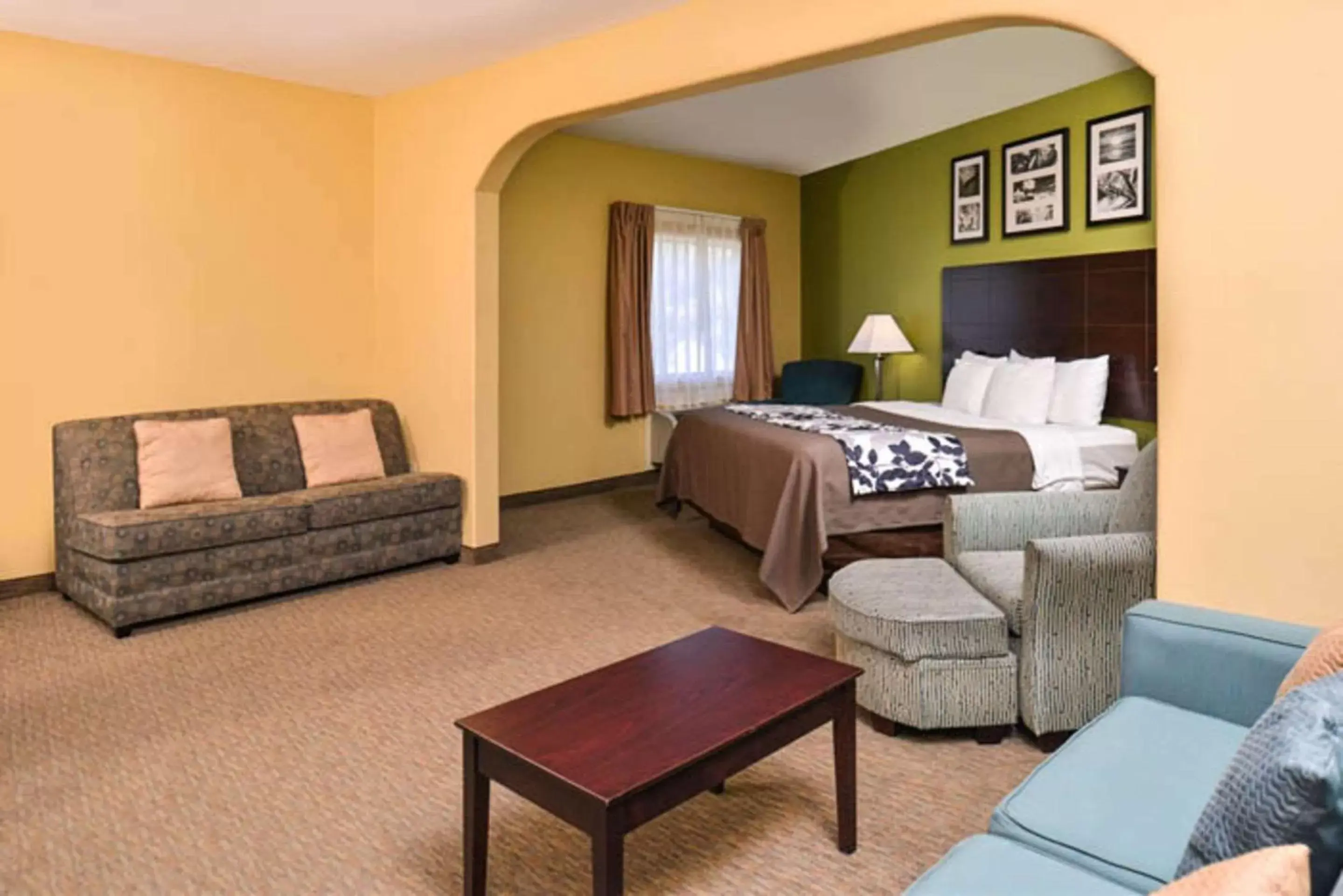 Photo of the whole room, Bed in Sleep Inn and Suites Downtown Houston Photo of the whole room, Bed in Sleep Inn and Suites Downtown Houston