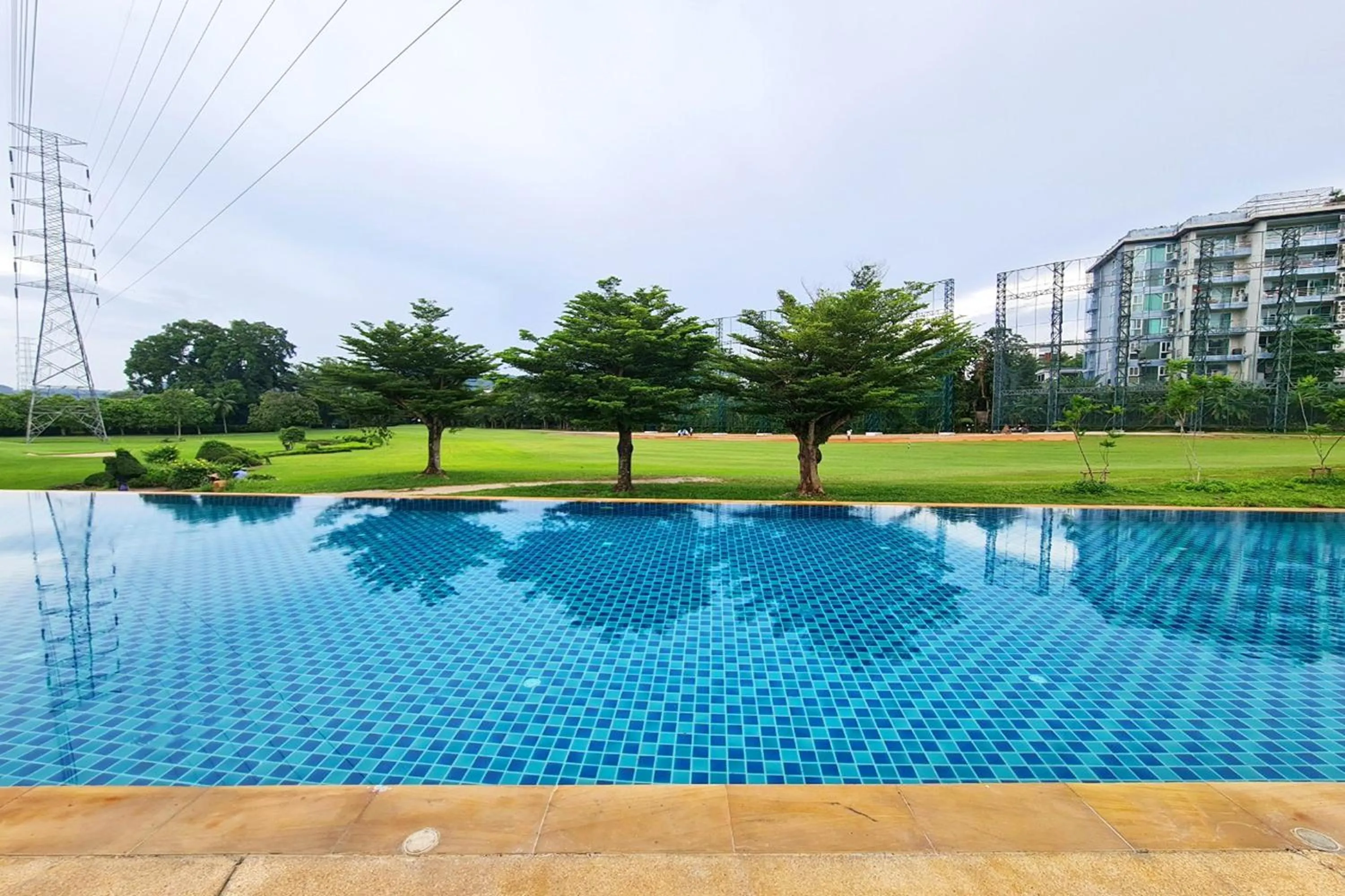 Pool view in The Par Phuket SHA Plus