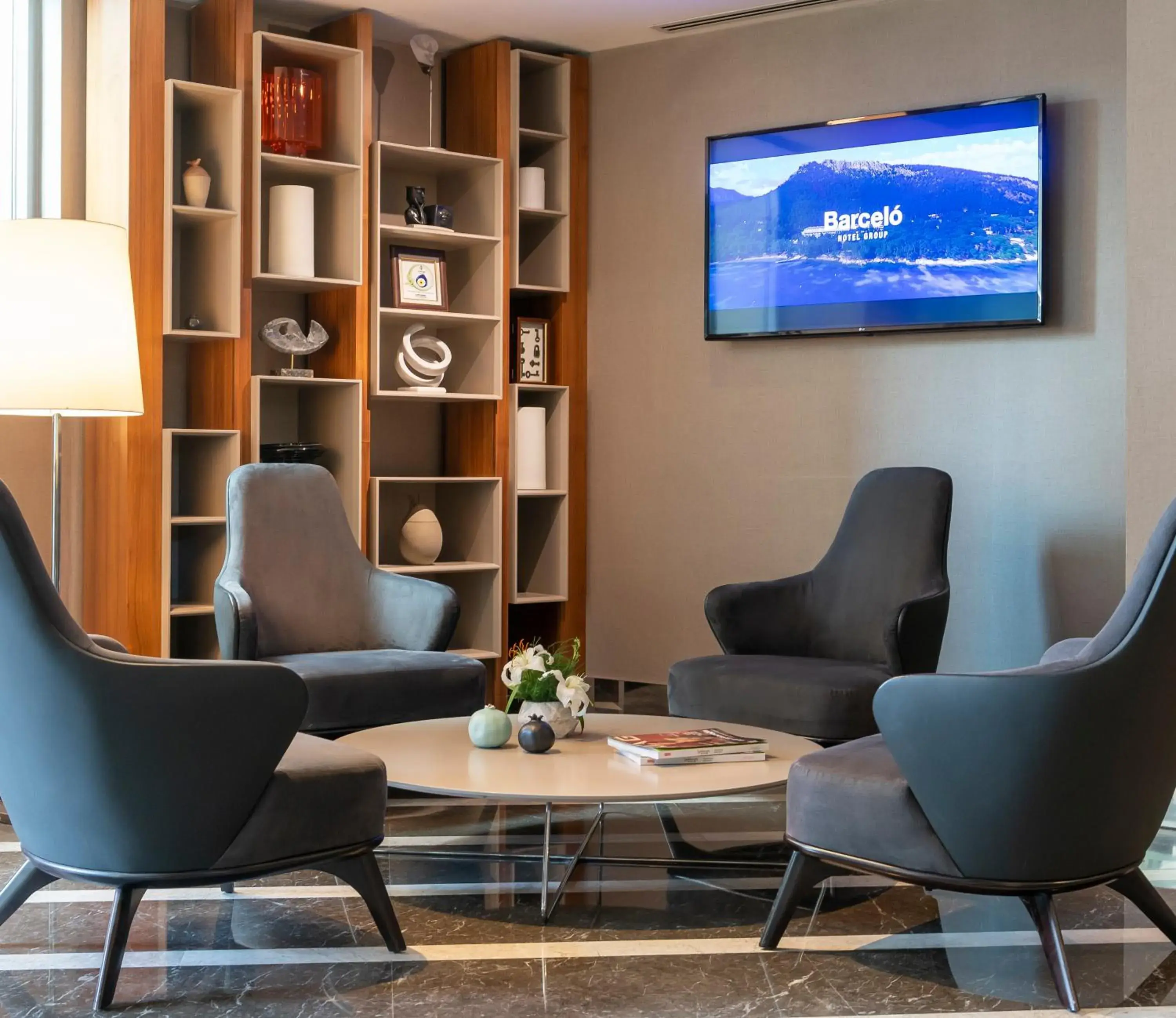 Lobby or reception in Occidental Ankara Lobby or reception in Occidental Ankara