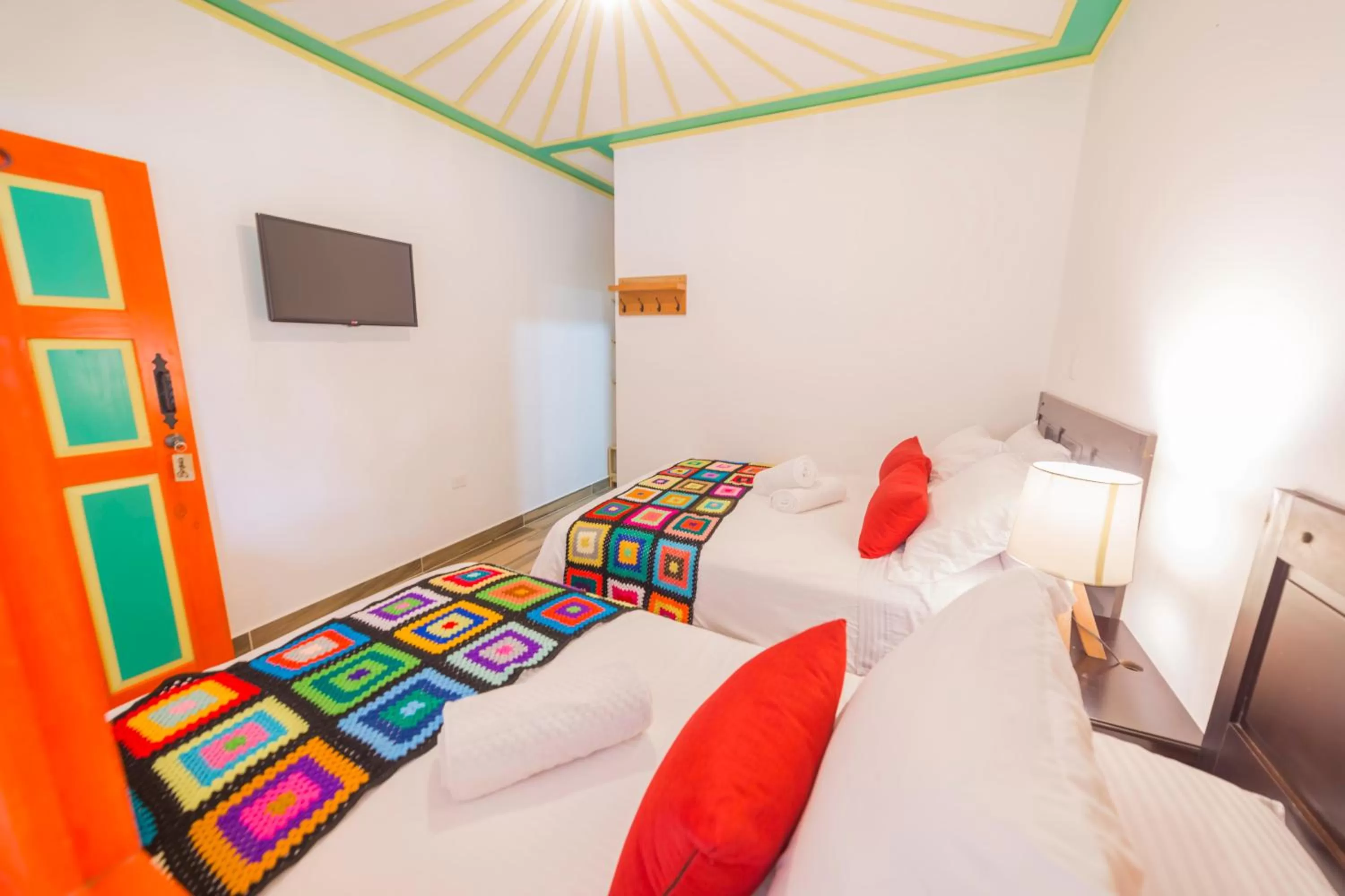 Photo of the whole room, Bed in Hotel Mirador de Boquia Salento